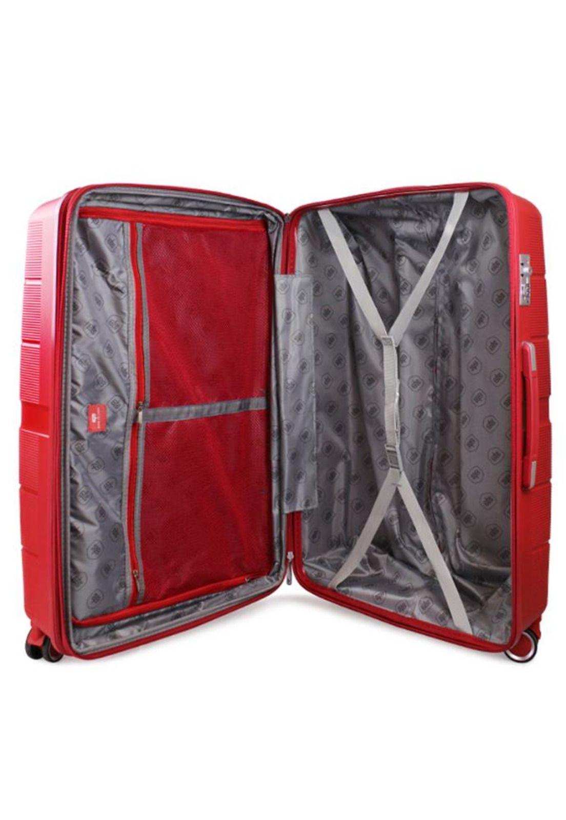 Pack 2 Maletas Xpos mediana 18kg +L grande 23kg Roja Swiss Bag-1