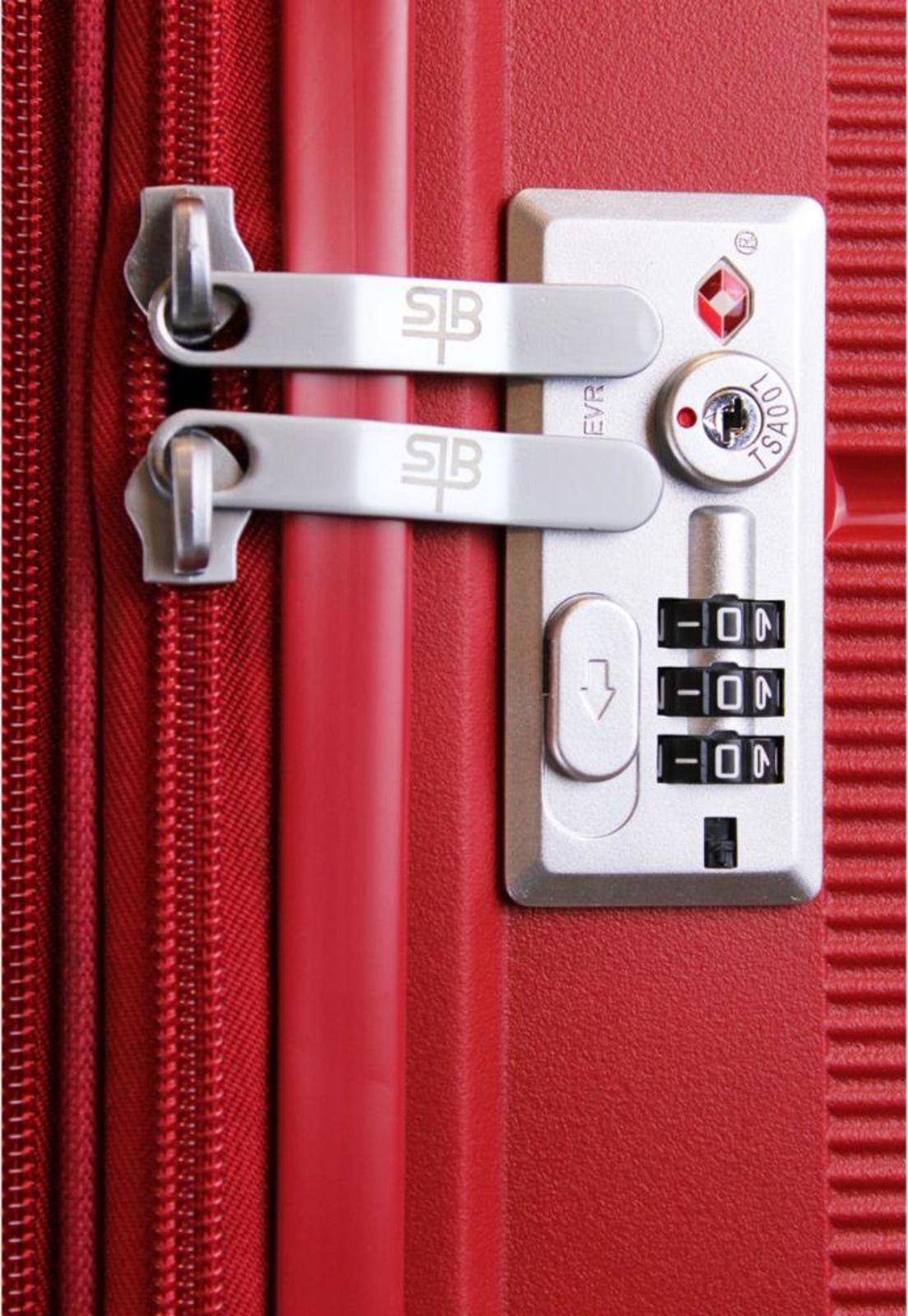 Pack 2 Maletas Xpos mediana 18kg +L grande 23kg Roja Swiss Bag-3