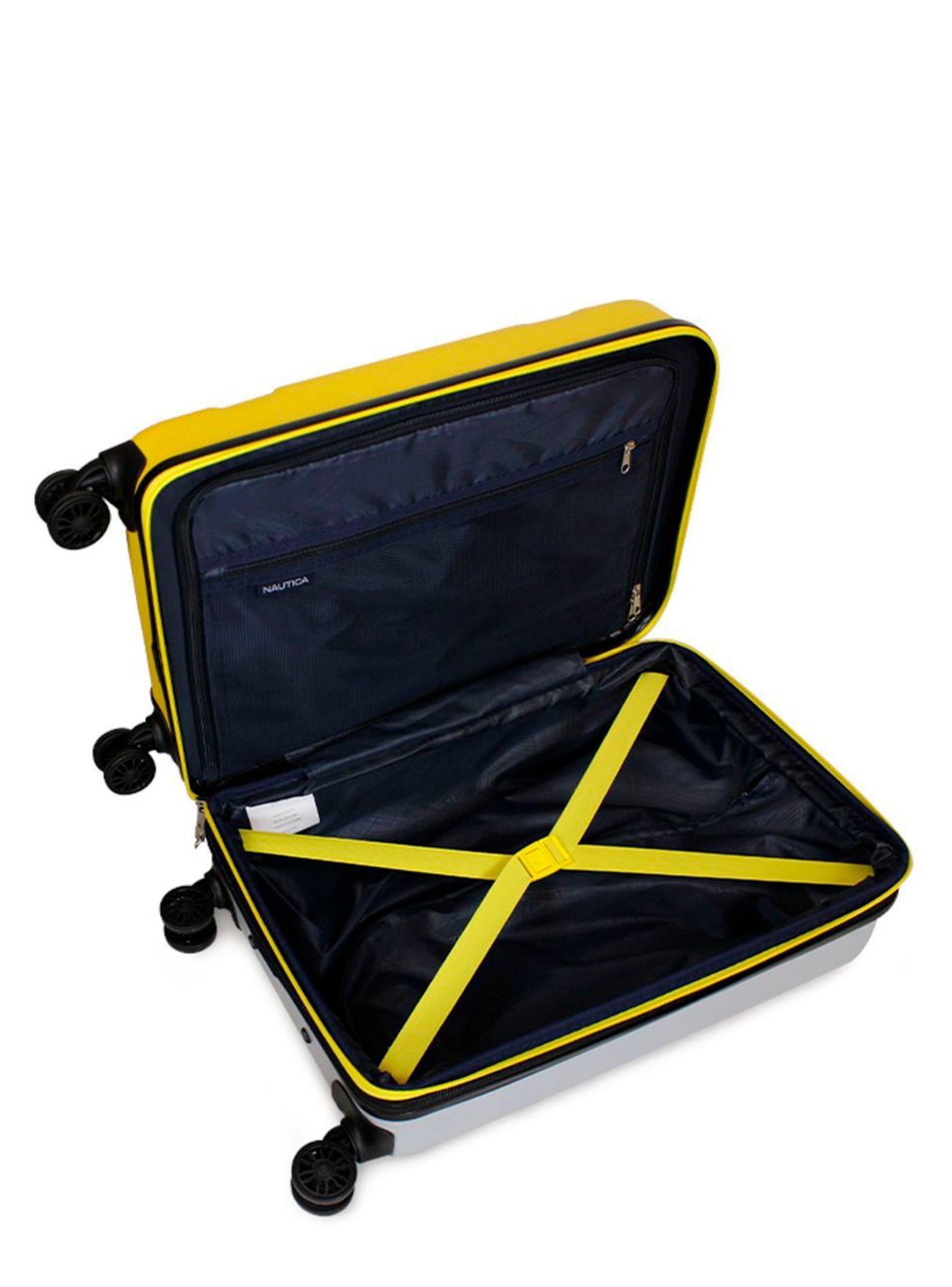Pack Maleta cabina 10kg Bora amarilla + Toalla de playa Nautica-3
