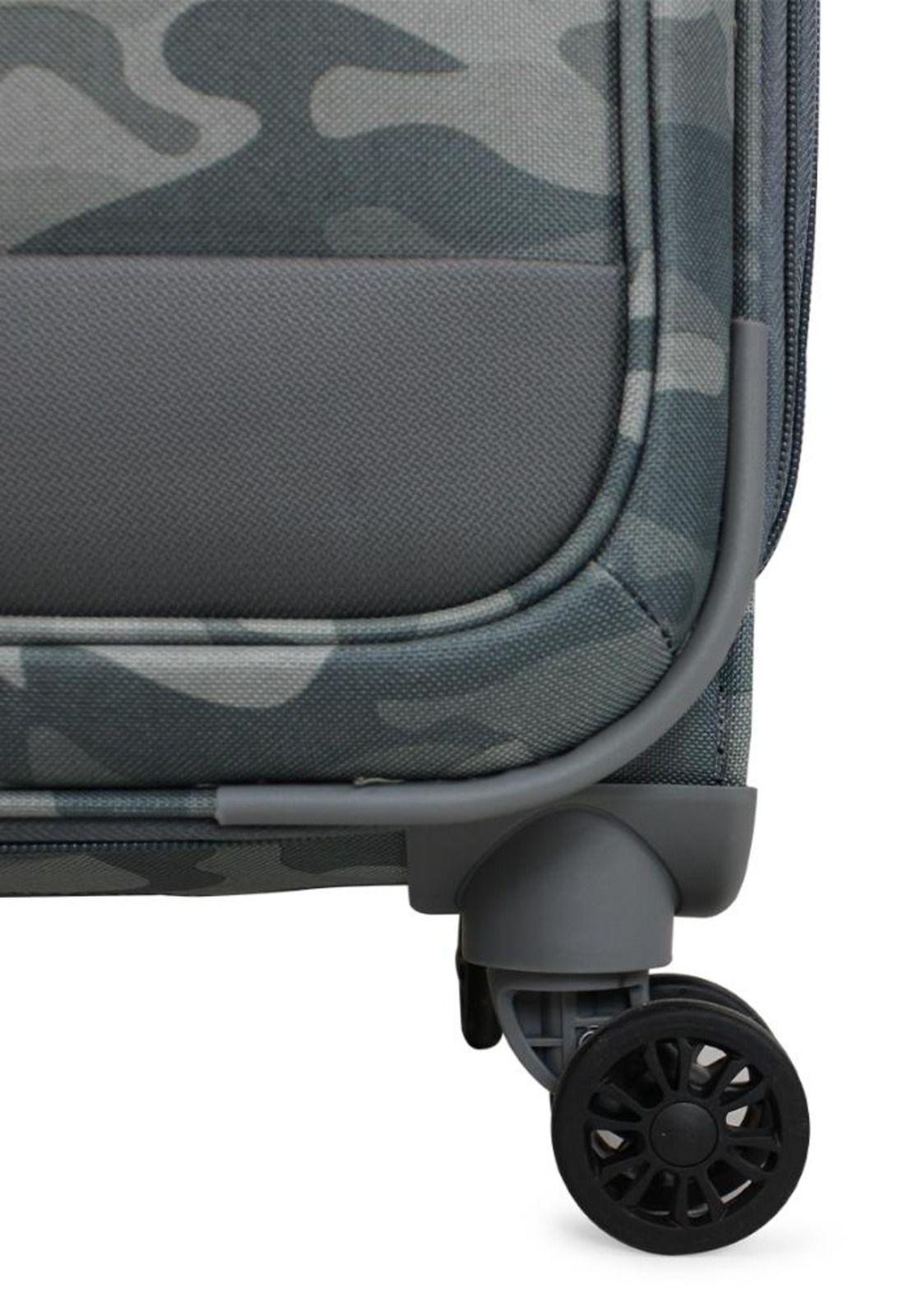 Maleta blanda de tela Barham Mediana 20kg gris Nautica-3