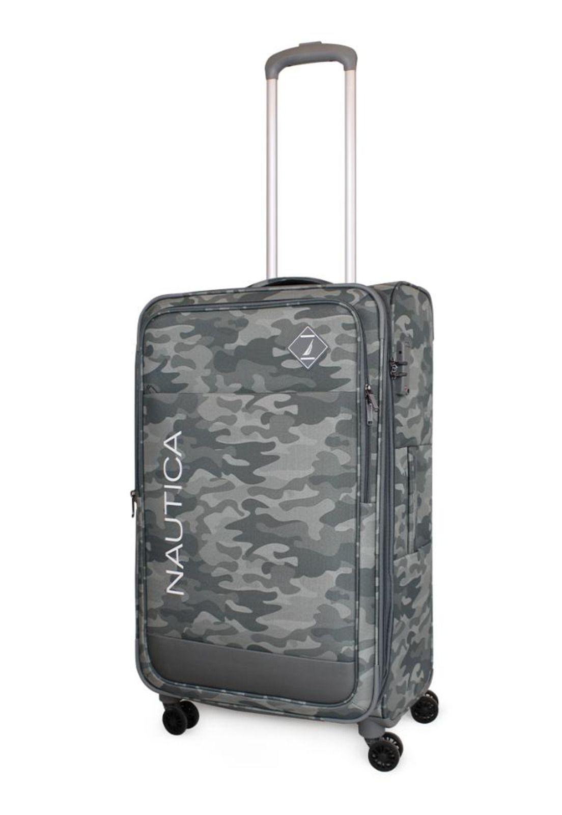 Maleta blanda de tela Barham Mediana 20kg gris Nautica-5