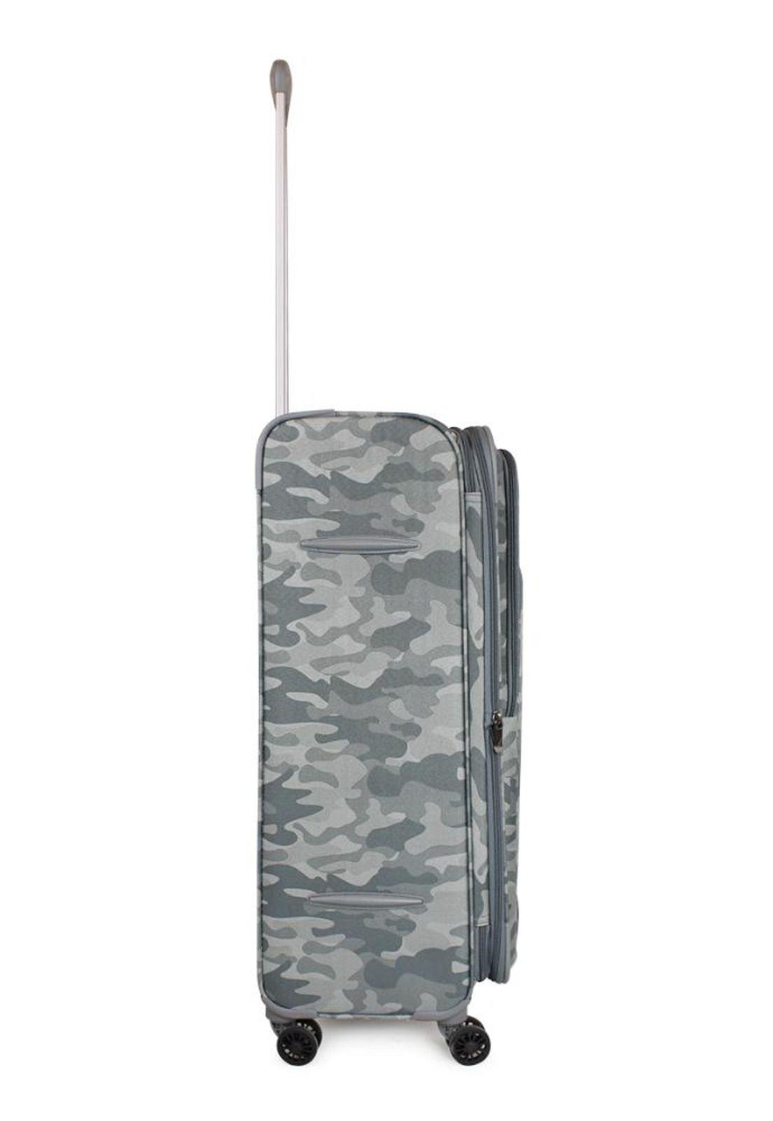 Maleta blanda de tela Barham Mediana 20kg gris Nautica-6