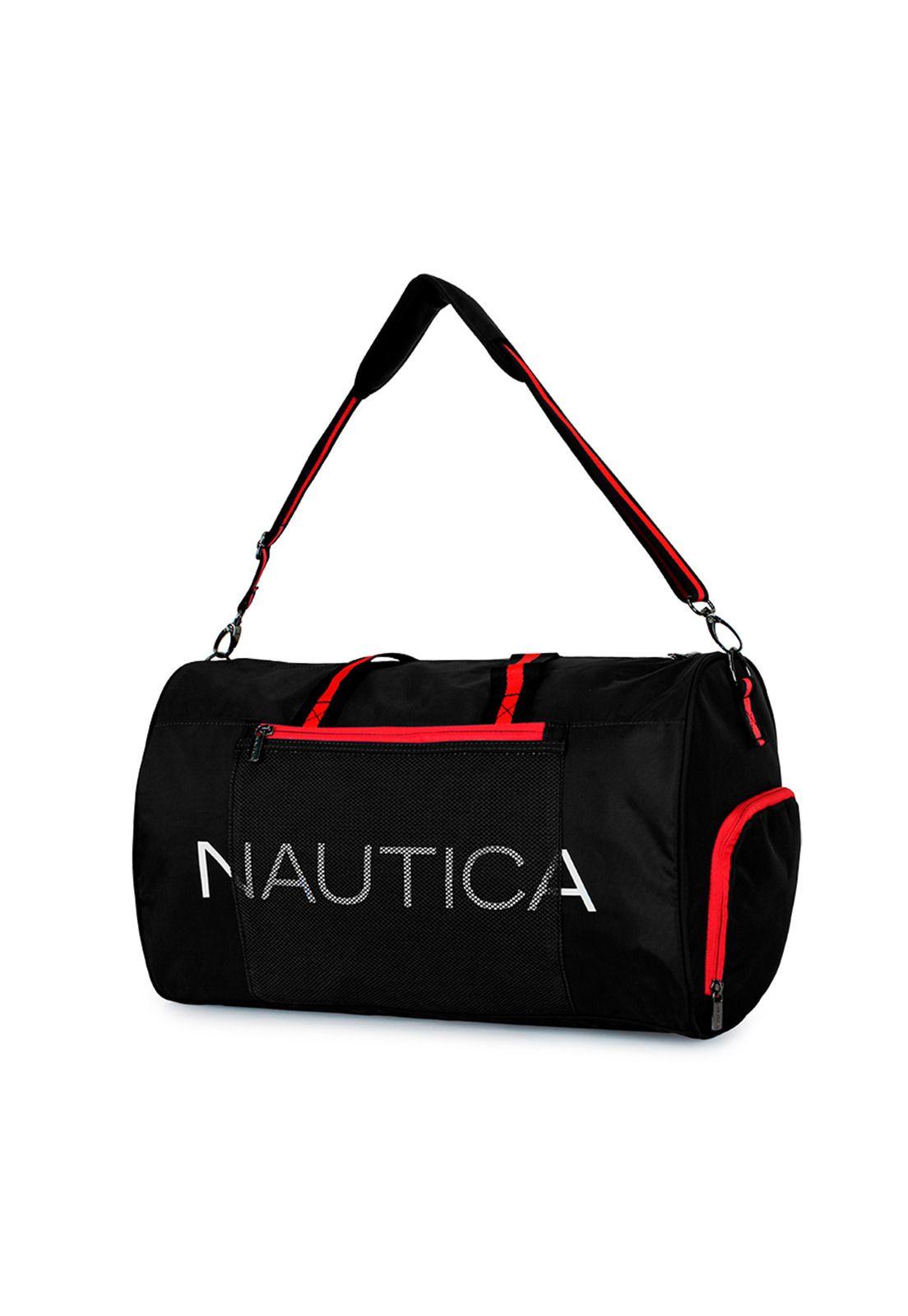 Bolso Aries negro Nautica + Candado-2