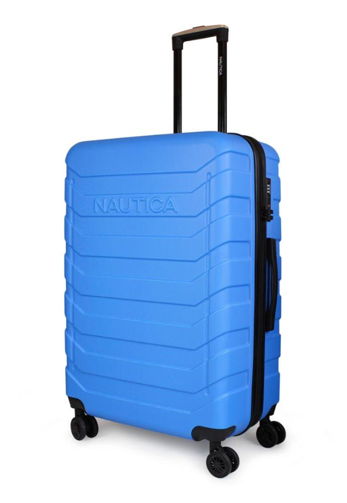 Pack 2 maletas Mediana 18kg + grande 23kg Soho azul rey Nautica-5