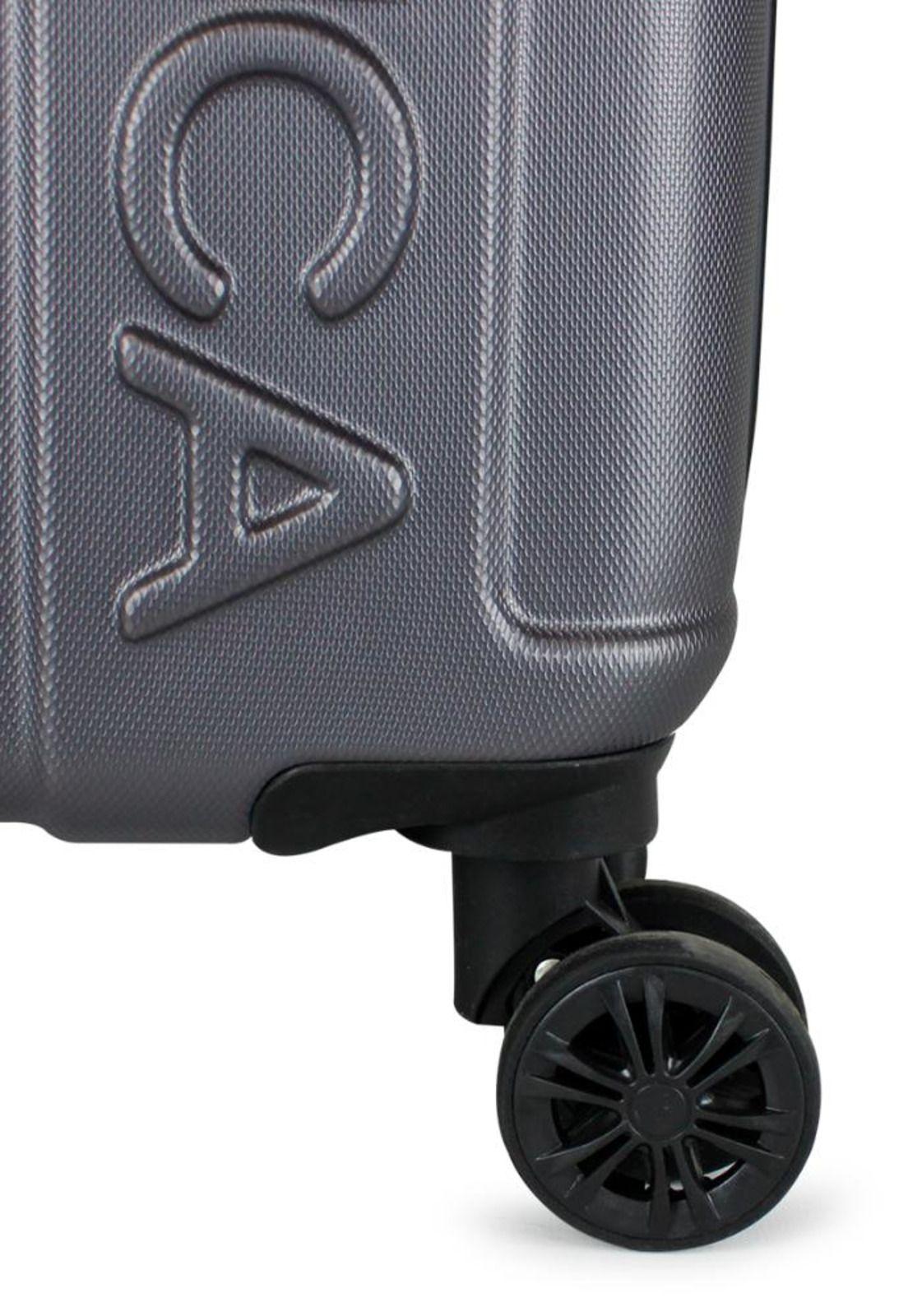 Maleta Mediana Prime 20kg gris Nautica-3