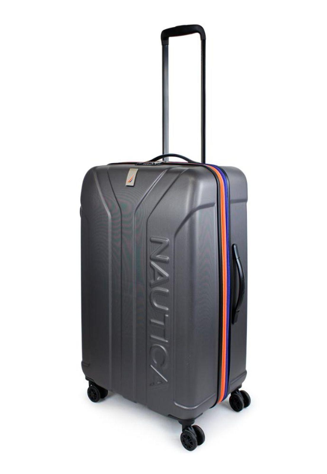 Maleta Mediana Prime 20kg gris Nautica-4