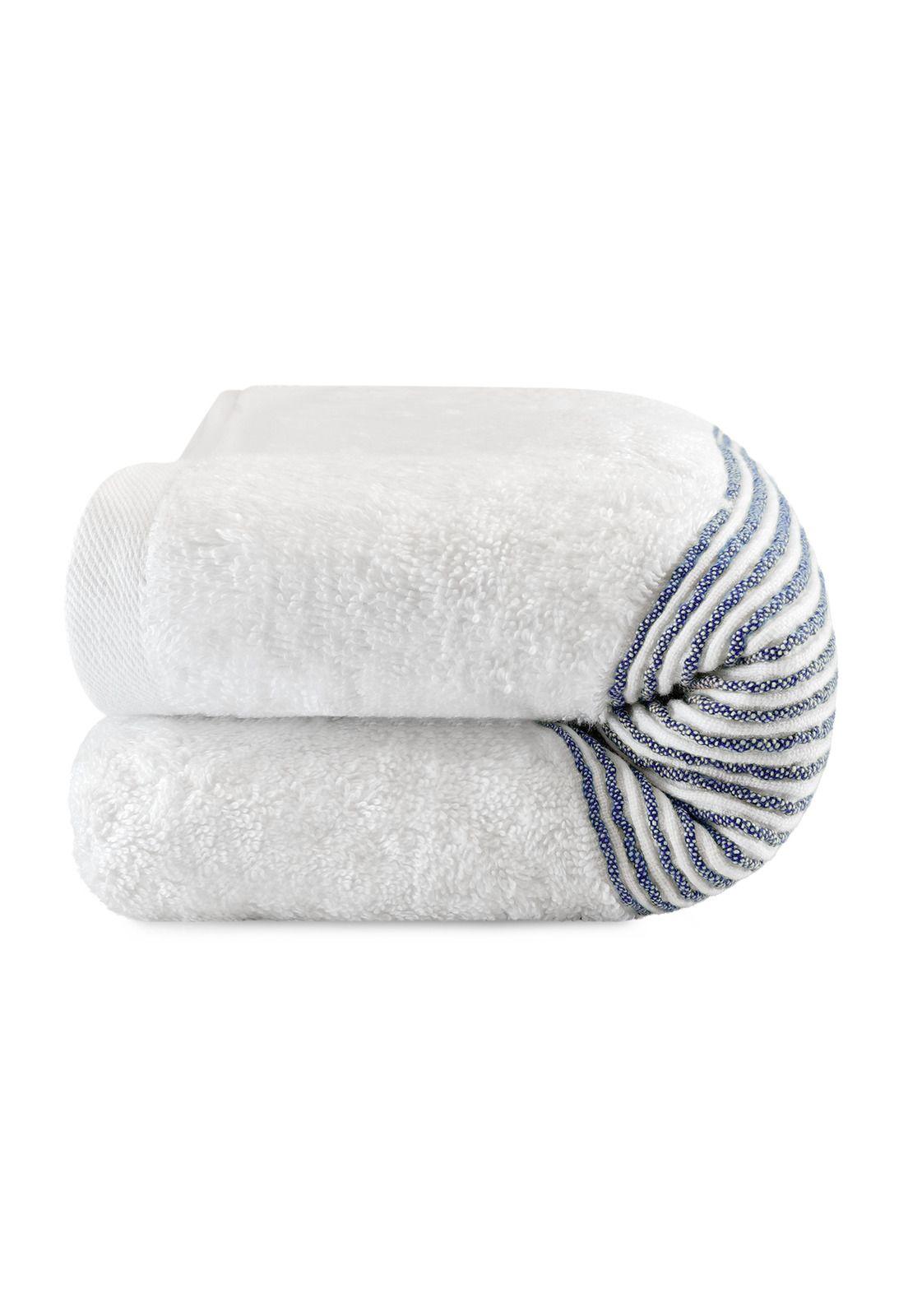 Toalla de Baño Cuerpo MAV Nautica Home 100% algodón suave 76x137cm azul-3