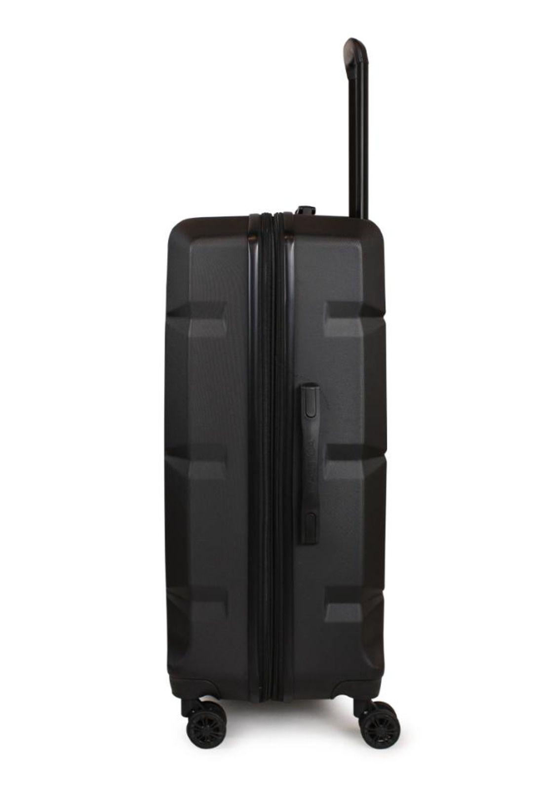 Pack 2 maletas Mediana 18kg + grande 23kg Marine negra Nautica-6