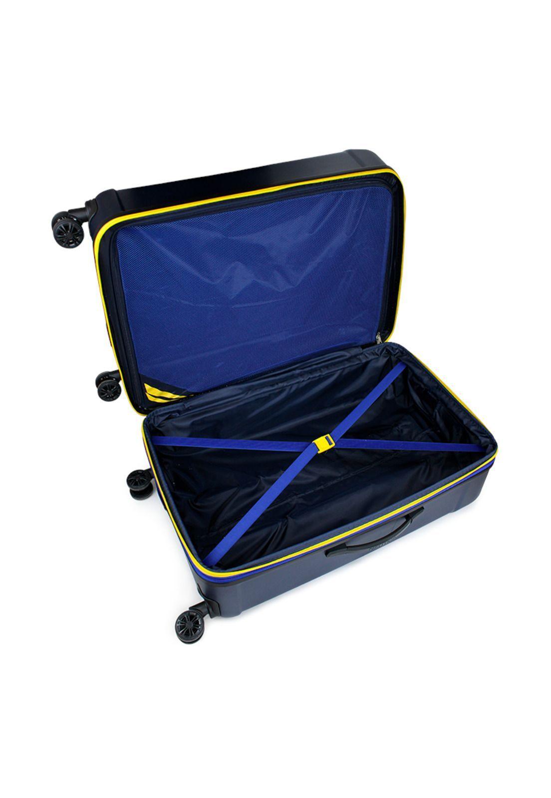 Set 3 Maletas Prime S+M+L + Cartera Leeway Azul Nautica-4