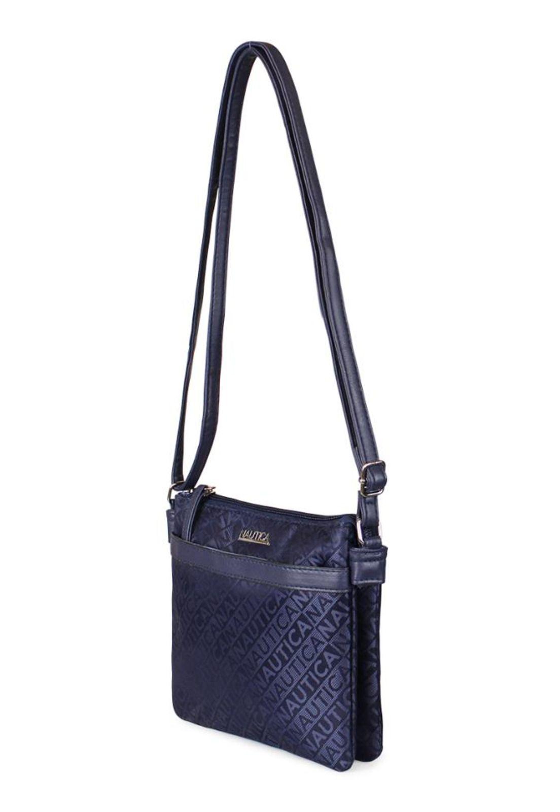 Cartera cruzada Leeway azul marino Nautica-1