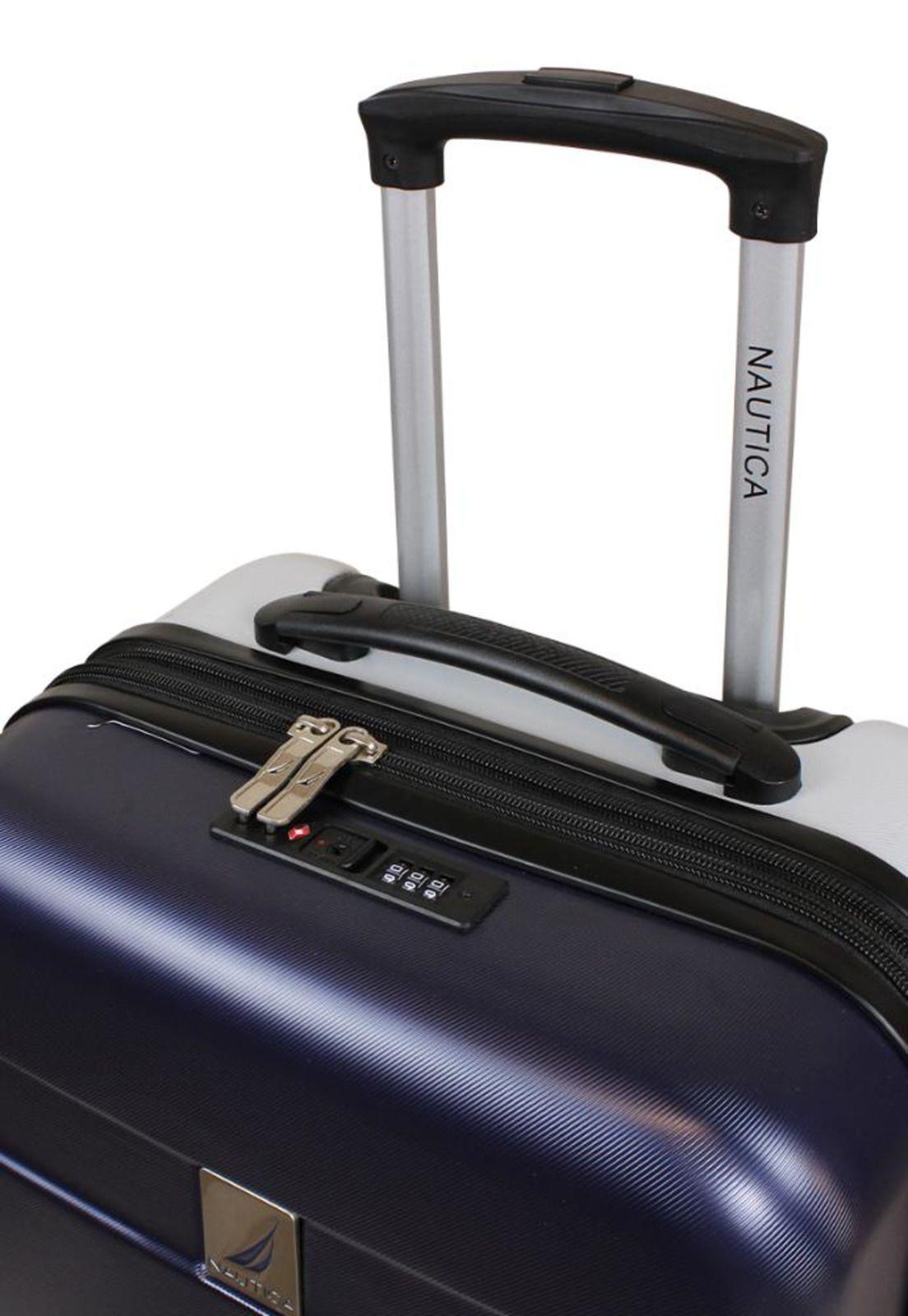 Pack 2 maletas Bora S de cabina + Mediana azul Nautica-3