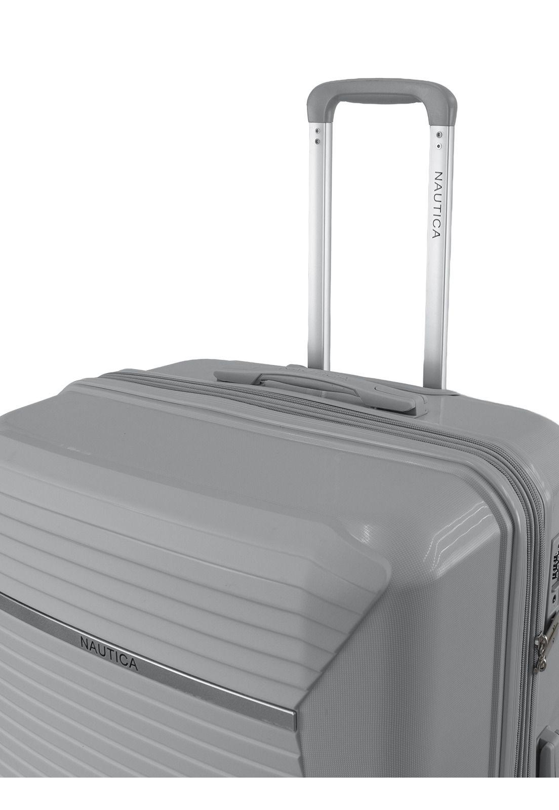 Pack 2 maletas Nautica Niza cabina 10k y grande 23k gris-2