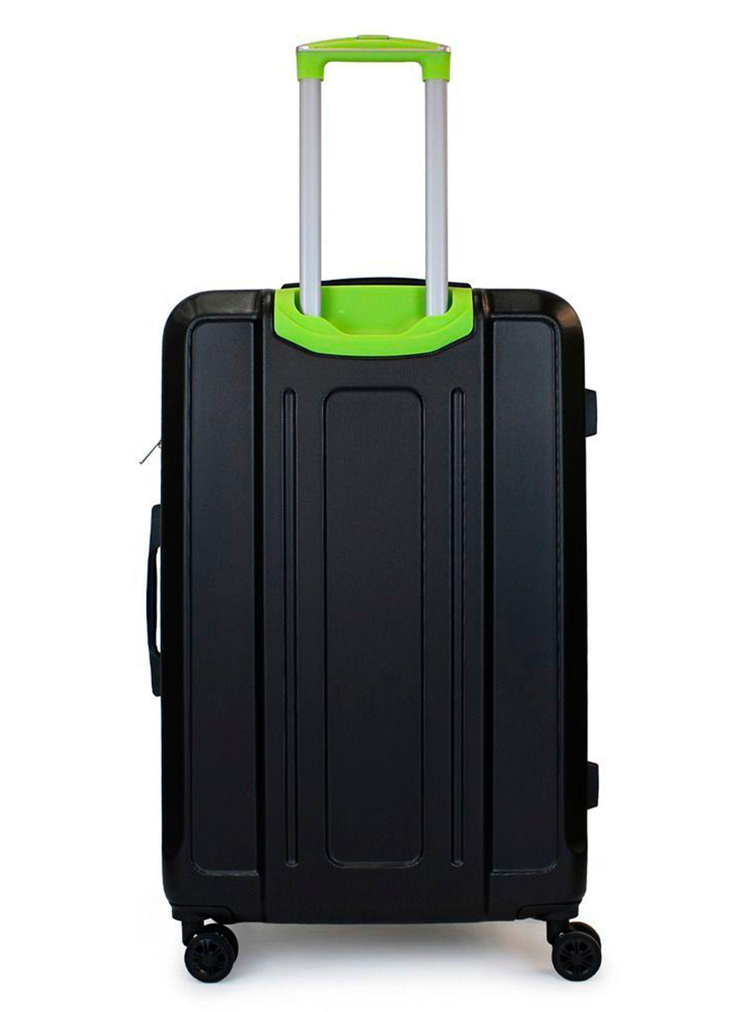 Set de 3 maletas S+M+L Olympia negro-verde-6