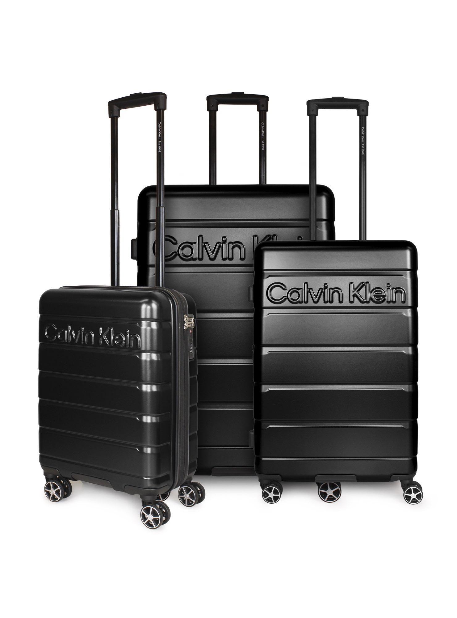 Set 3 maletas S+M+L Epic Negro Calvin Klein-0