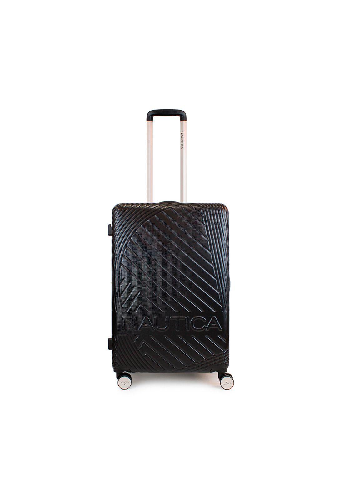 Pack 2 maletas Nautica S+M Bahamas 10kg y 20kg negra-4