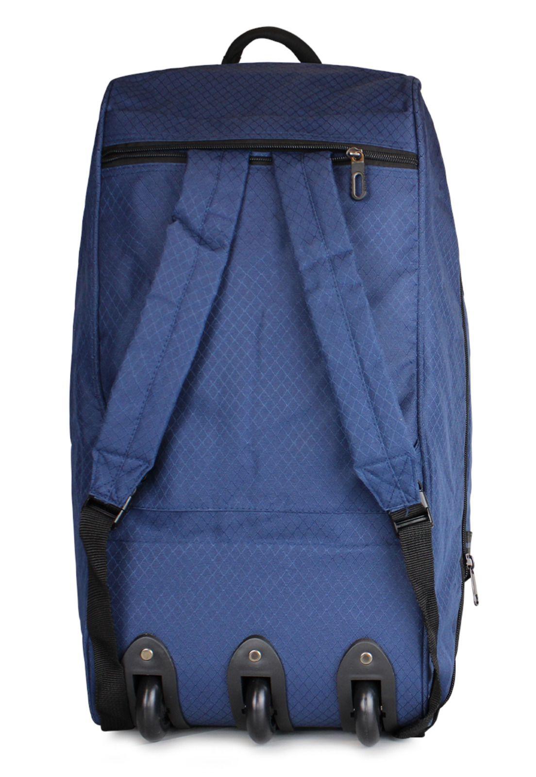 Bolso tipo Mochila con ruedas Challenger azul-2