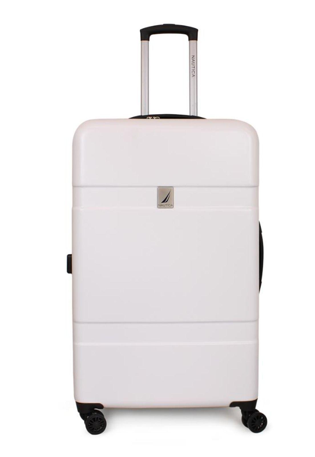 Maleta Bora L 23 kg blanca-negro Nautica-6