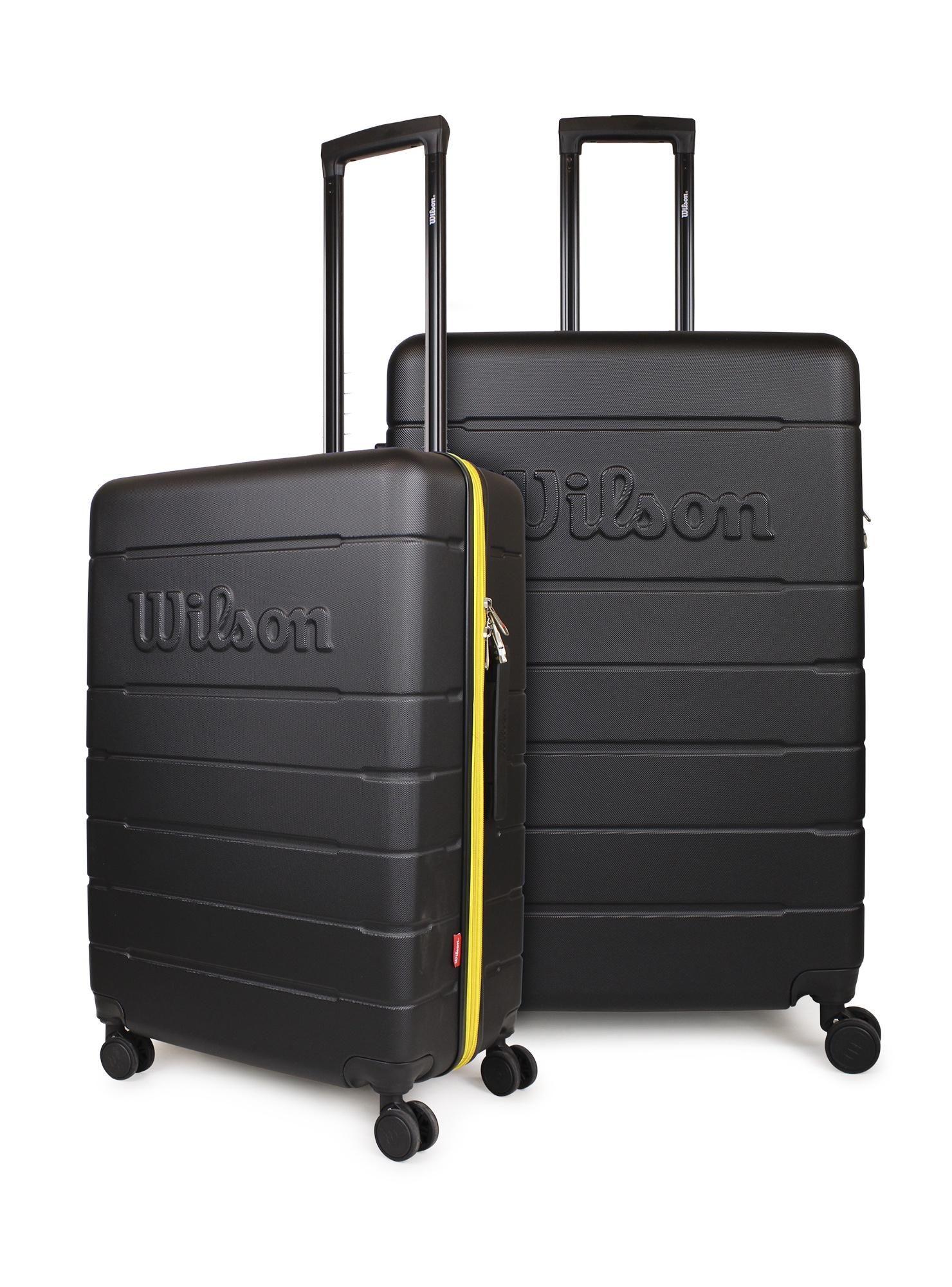 Pack 2 maletas M+L Madison Negro-Amarillo-0