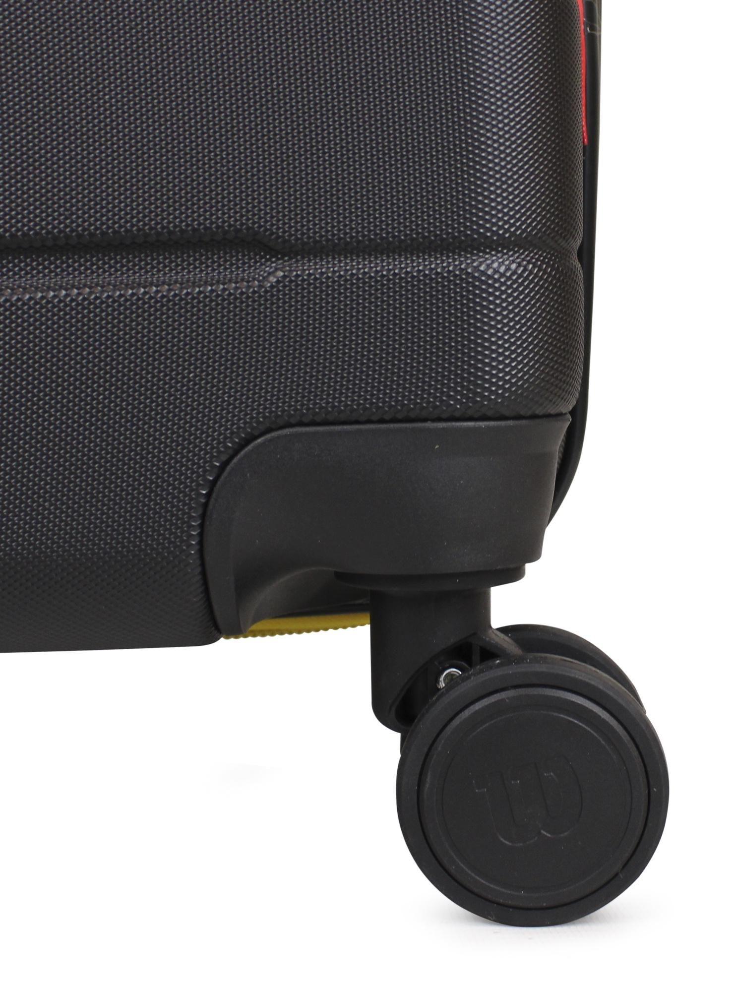 Pack 2 maletas M+L Madison Negro-Amarillo-5