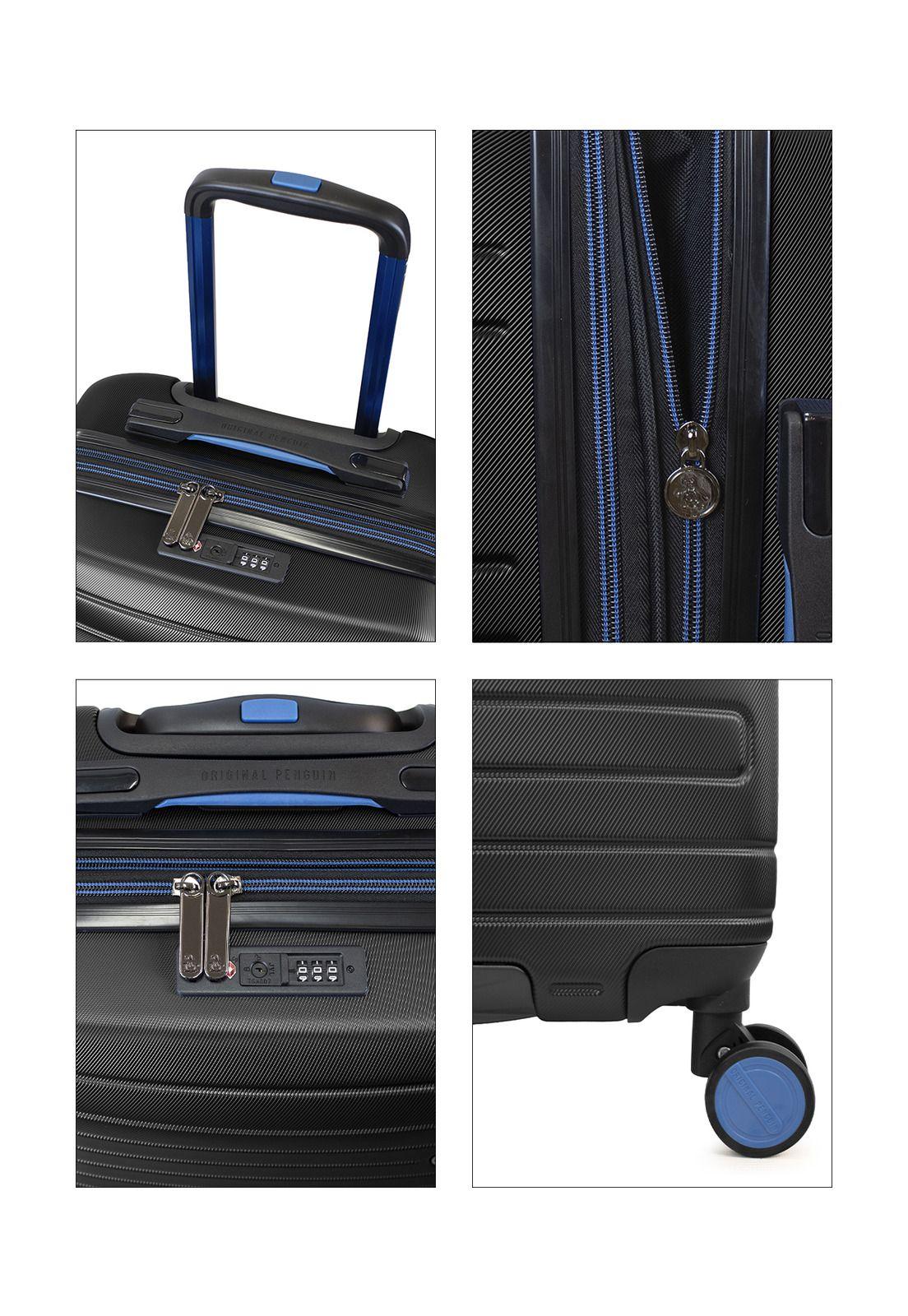 Maleta Mediana 20k Milan negro Penguin-4
