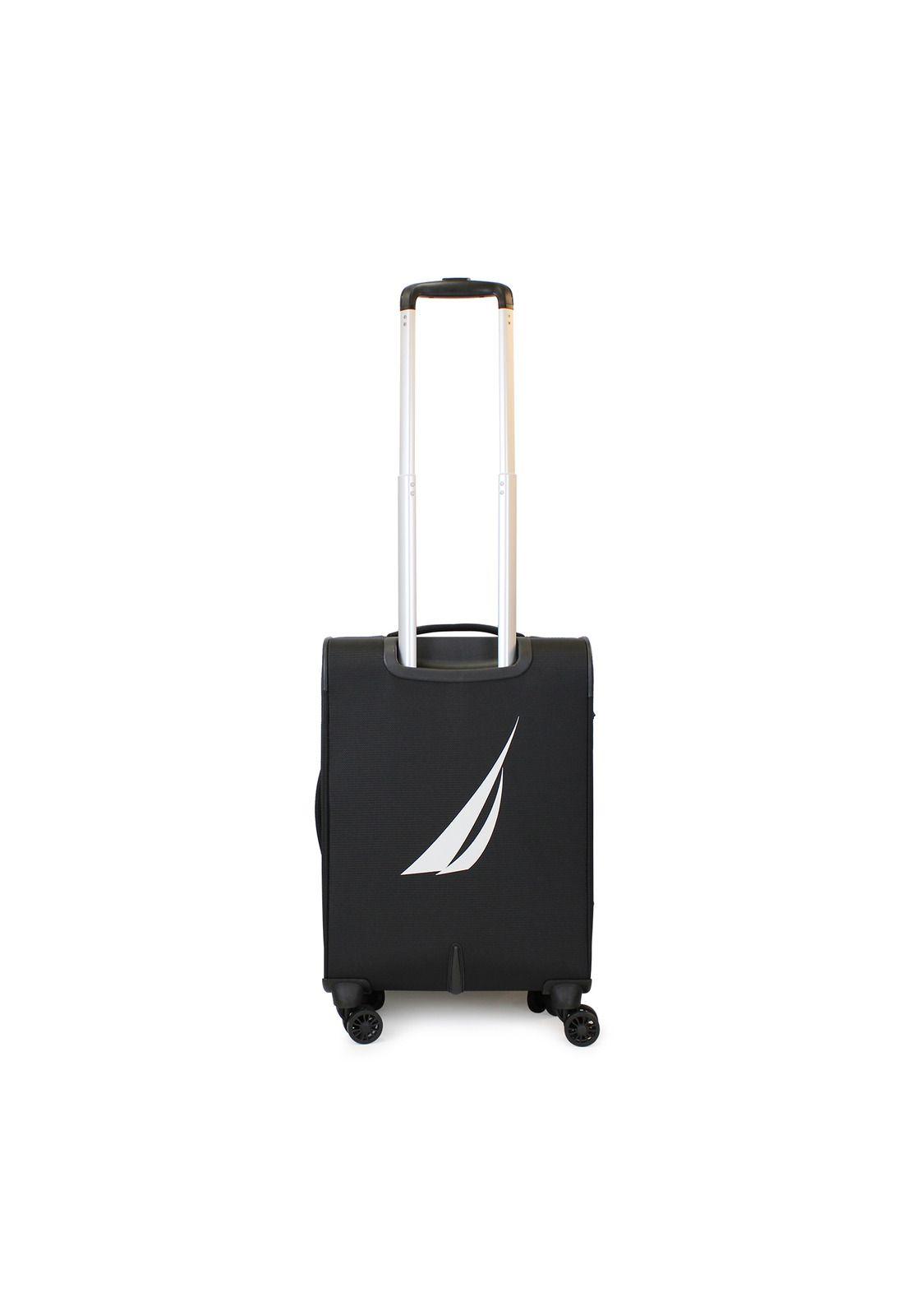 Maleta de tela S de cabina Nautica Valencia 10kg negra-7