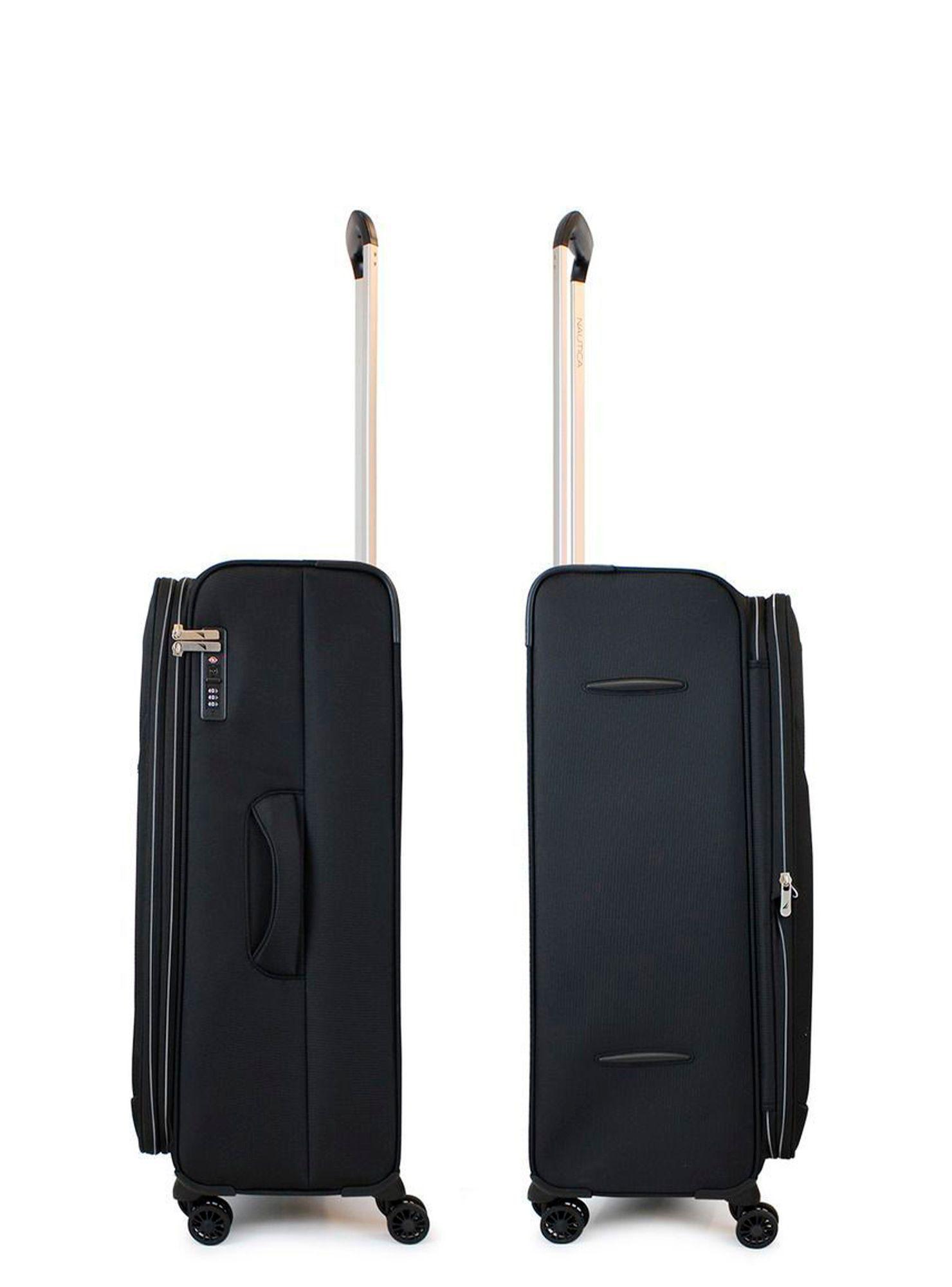 Maleta blanda de tela S de cabina Nautica Valencia 10kg negra-5