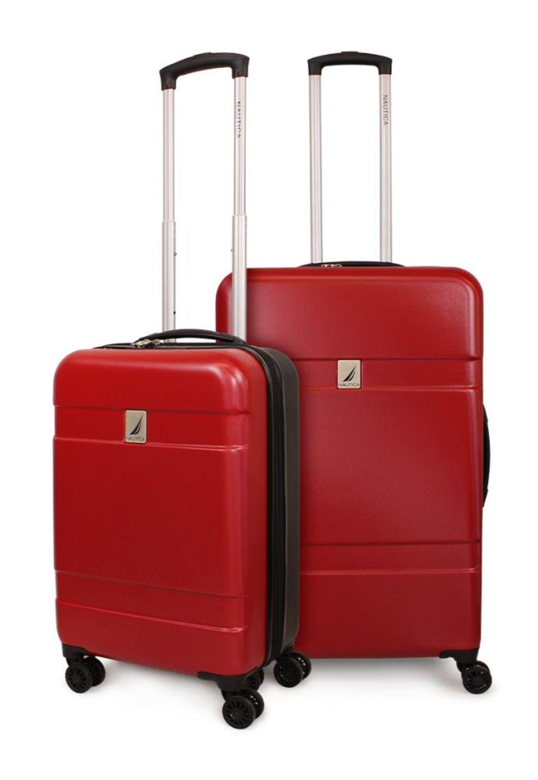 Pack 2 maletas Bora S de cabina + Mediana roja-negra Nautica-0