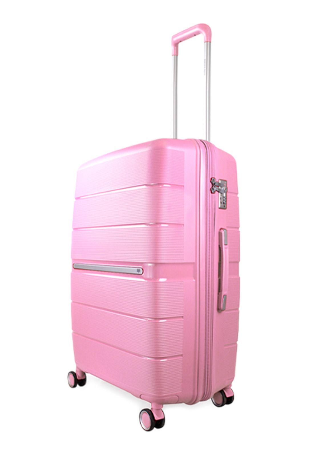 Maleta mediana Xpos rosada + morral de regalo Swiss Bag-1