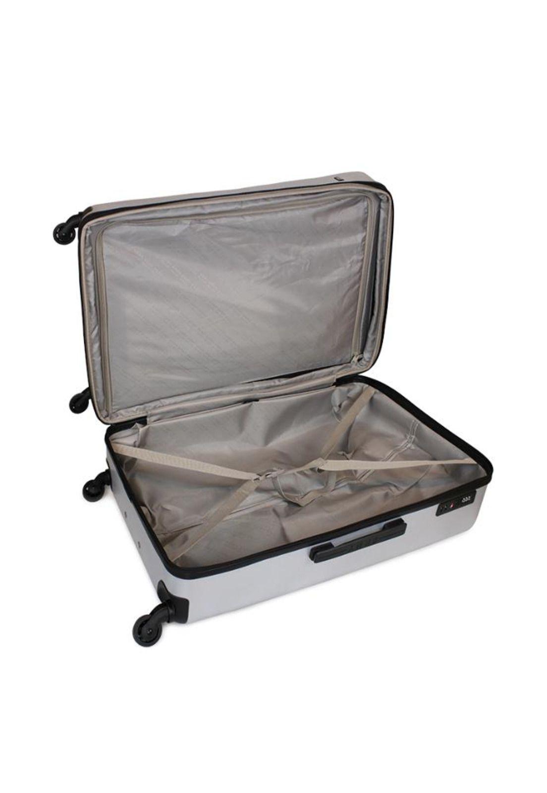 Set 3 maletas Donna Karan New Yorker cabina S+M+L gris DKNY-2