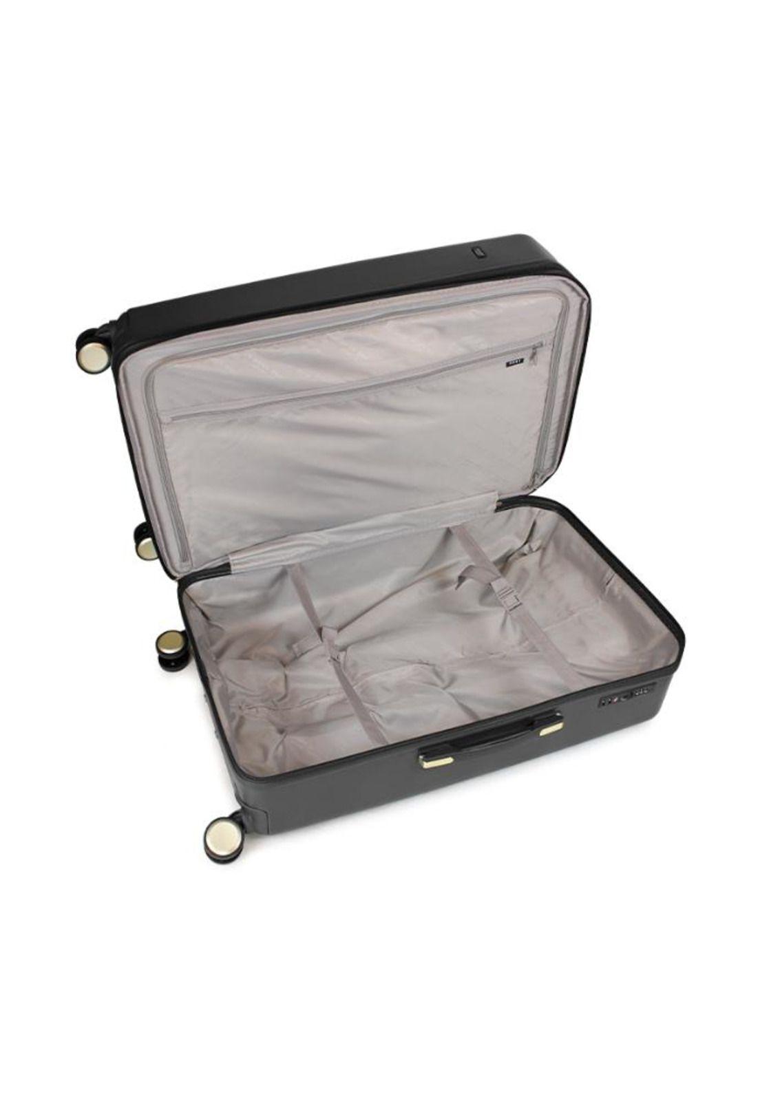 Pack 2 Maletas Donna Karan Lucerna M 20kg + L 23kg negra DKNY-2