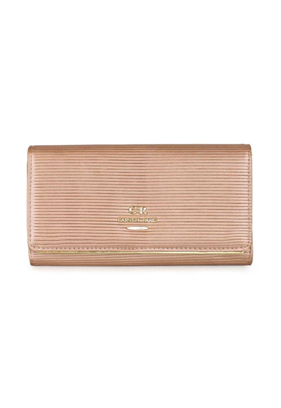 Billetera de mujer Gala rosada Carven-0