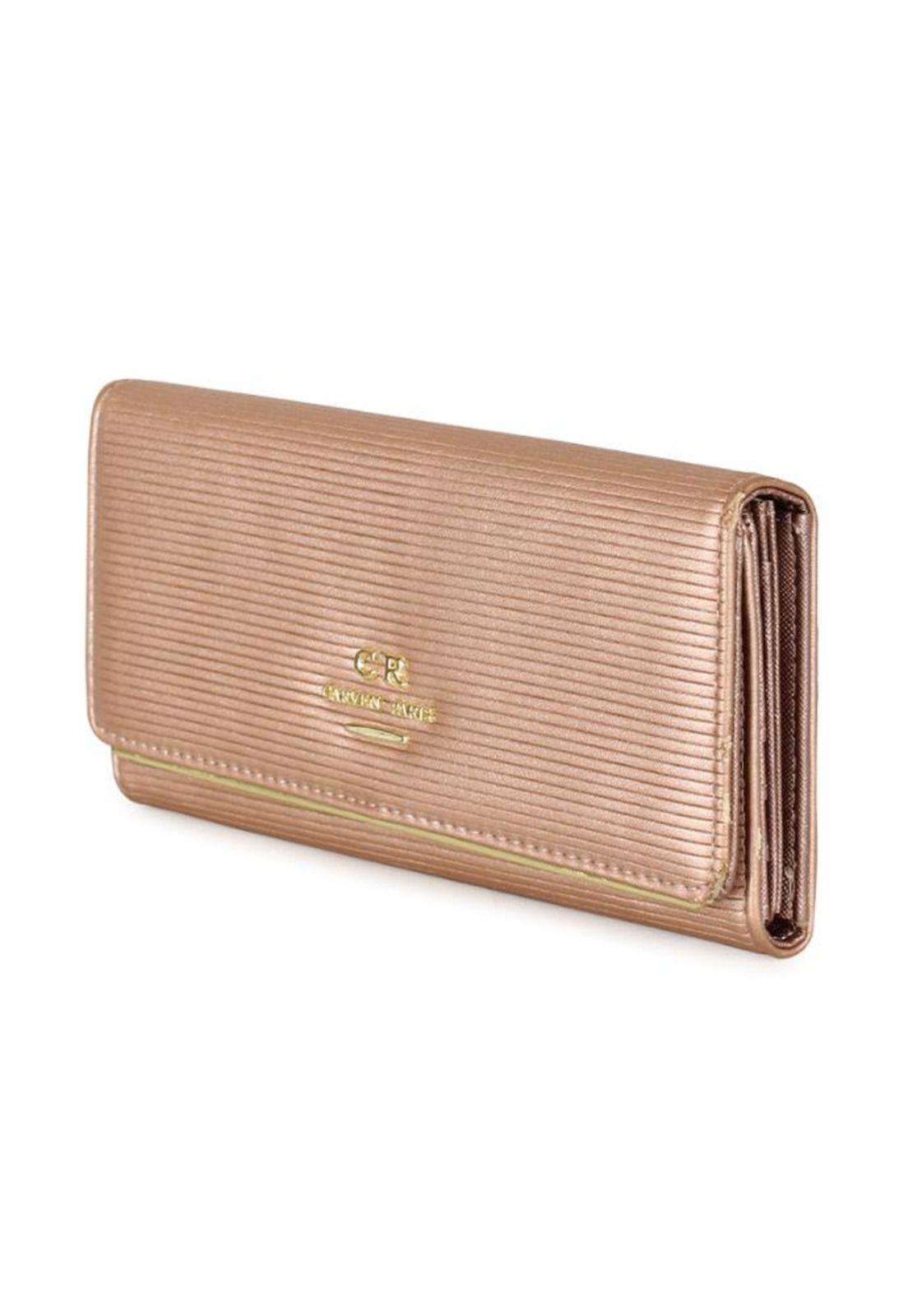 Billetera de mujer Gala rosada Carven-1