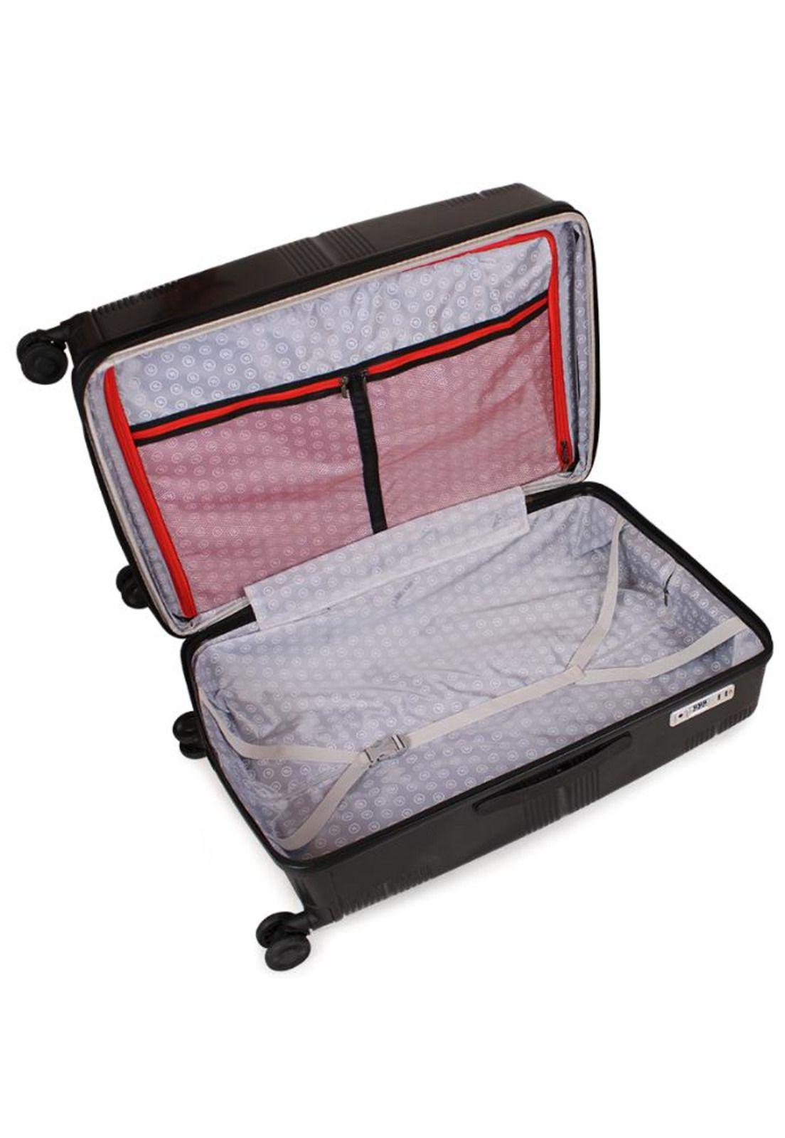 Pack 2 Maletas M+L negra CHIC F la Maleta de Chile-1