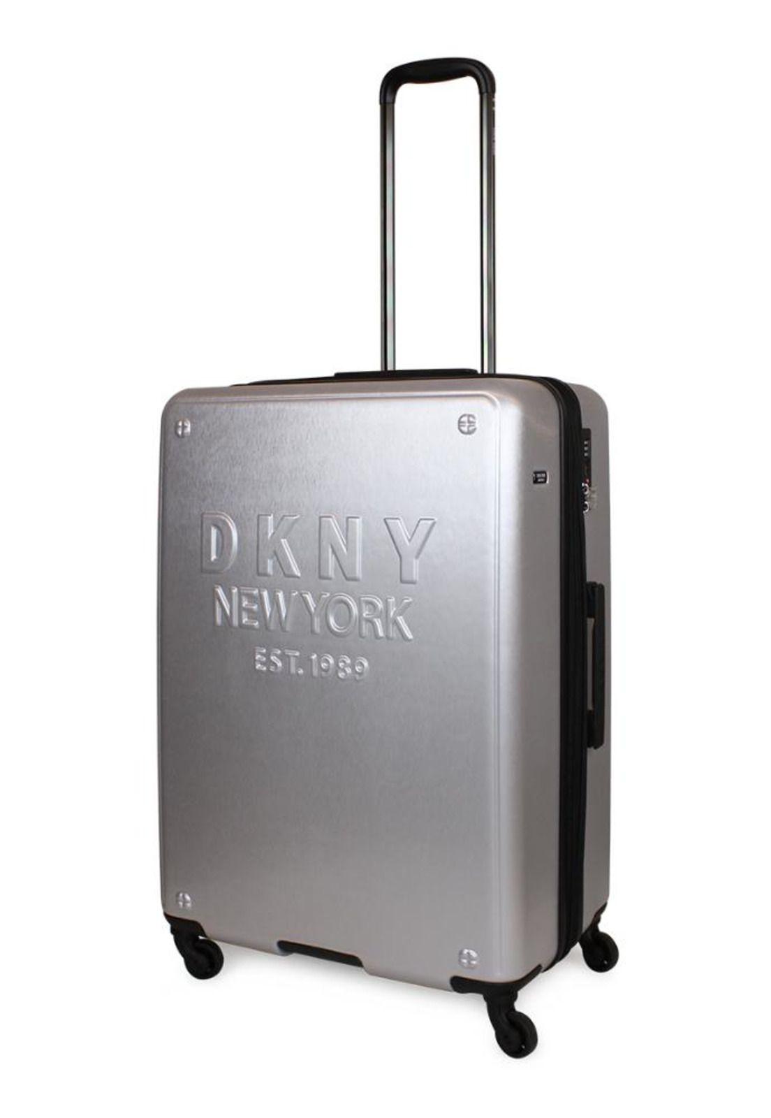 Maleta Donna Karan New Yorker Mediana 20 kg gris DKNY-5
