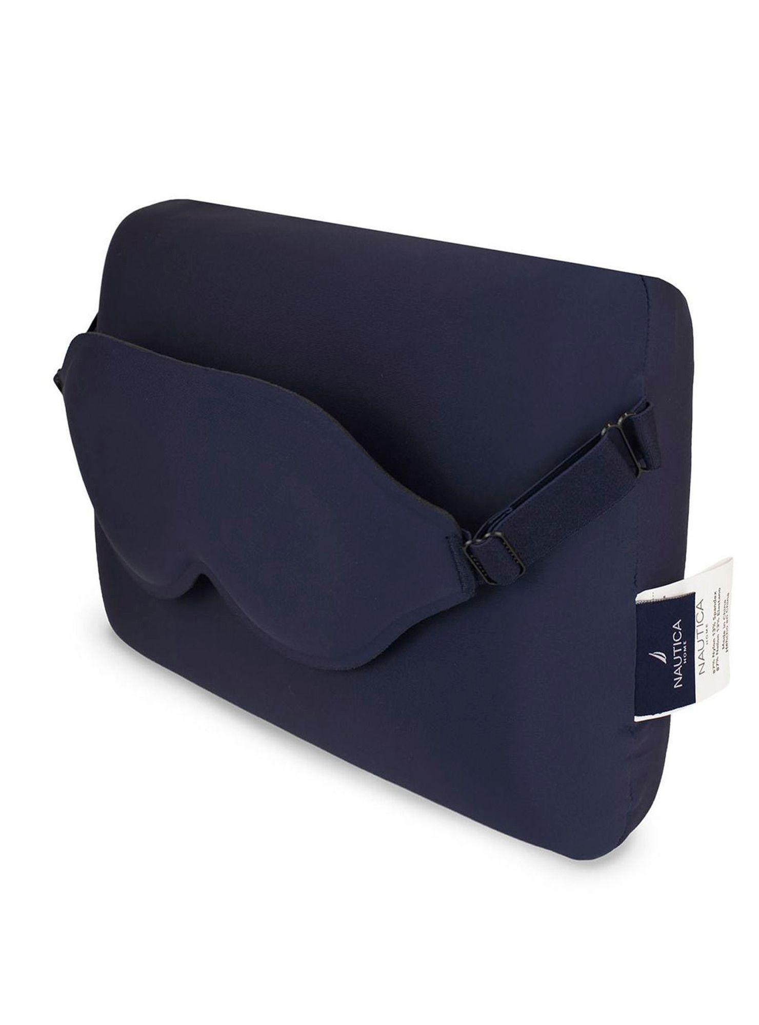 Pack Maleta de cabina Mónaco 10kg azul + Kit de sueño Nautica-4