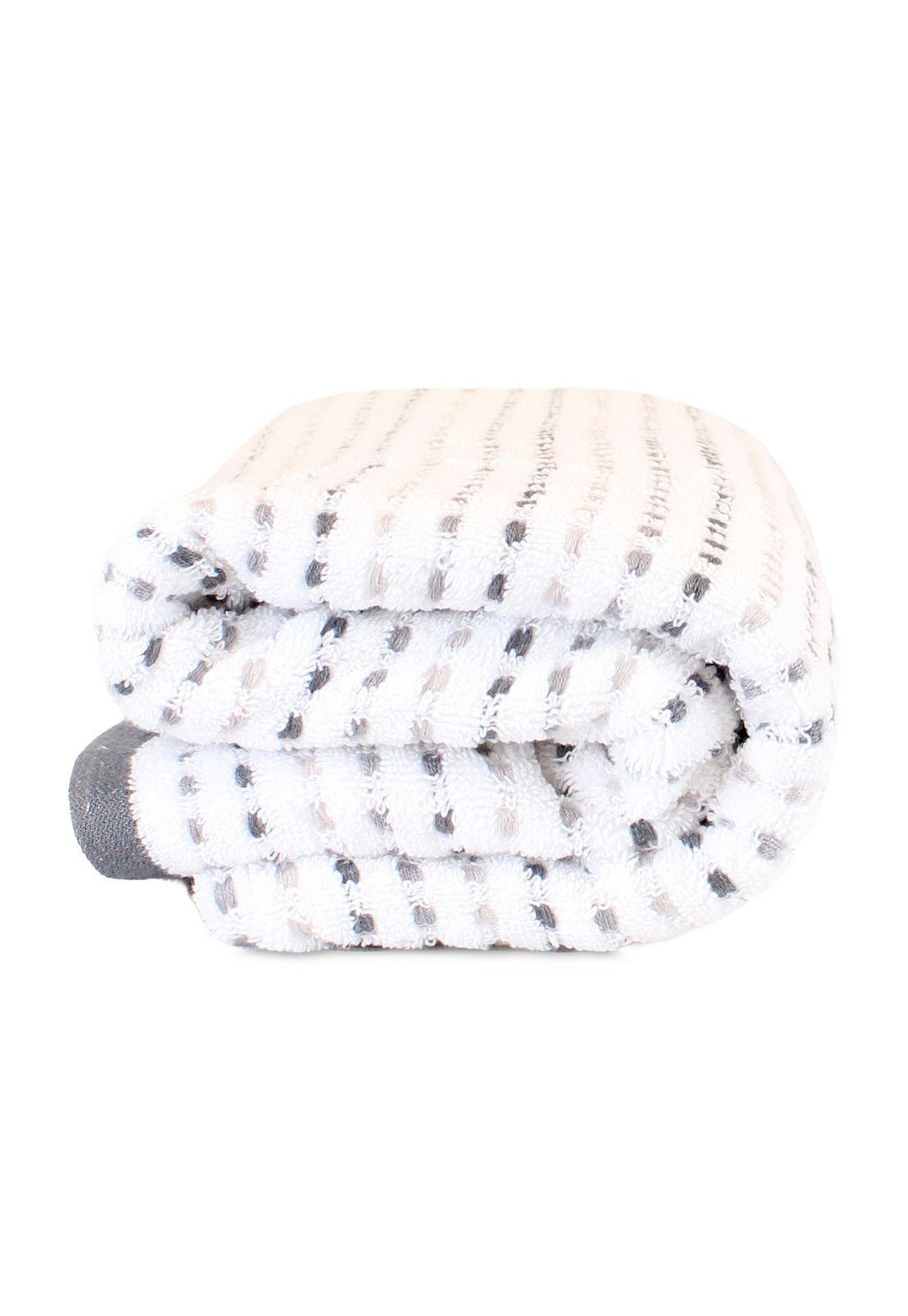 Toalla de Baño Stripe Nautica Home 100% algodón76x137cm white-3