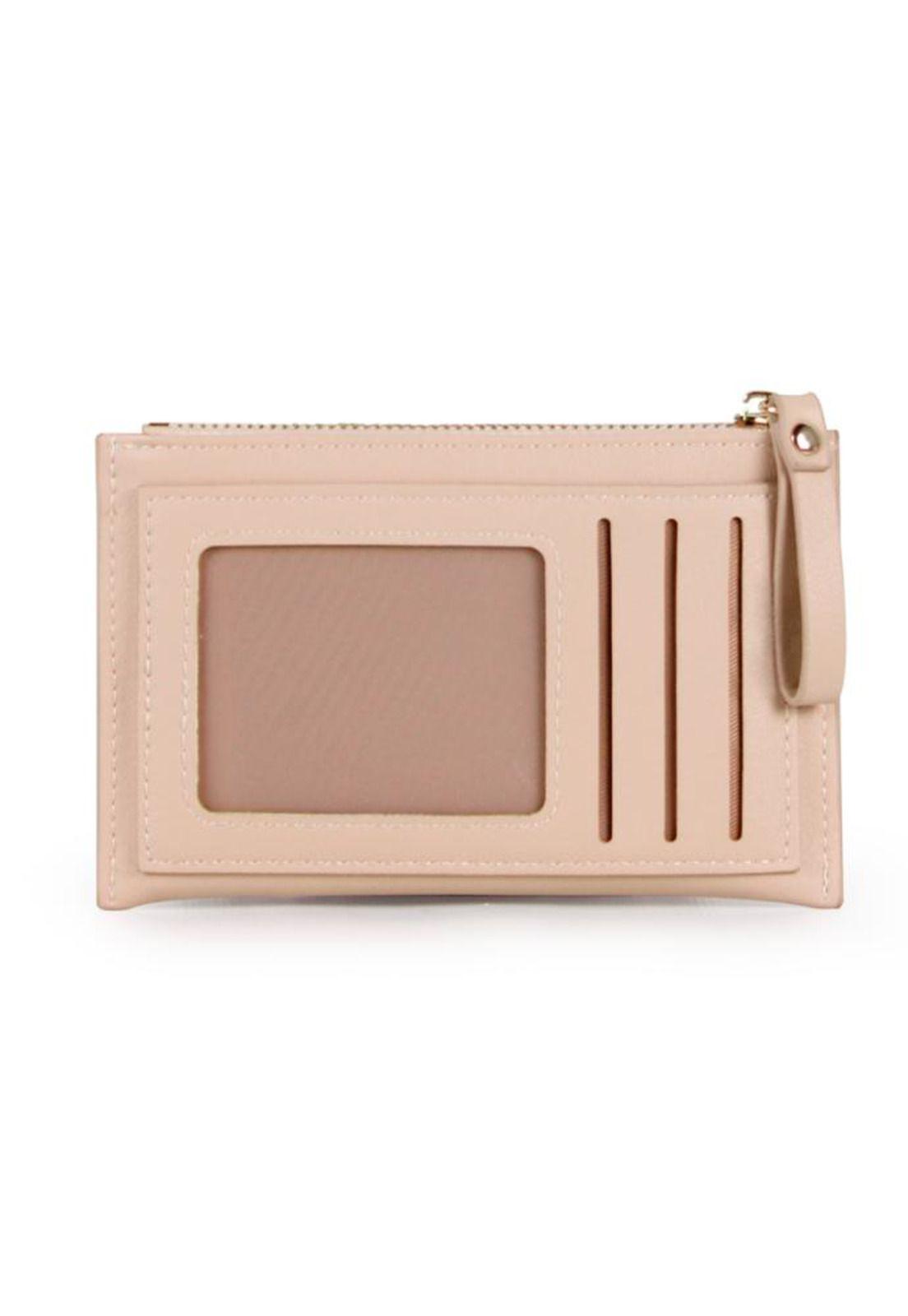 Tarjetero mujer Alanna beige Carven-2