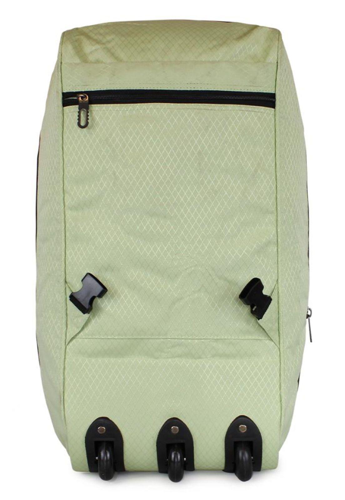 Bolso tipo Mochila con ruedas Challenger verde-5