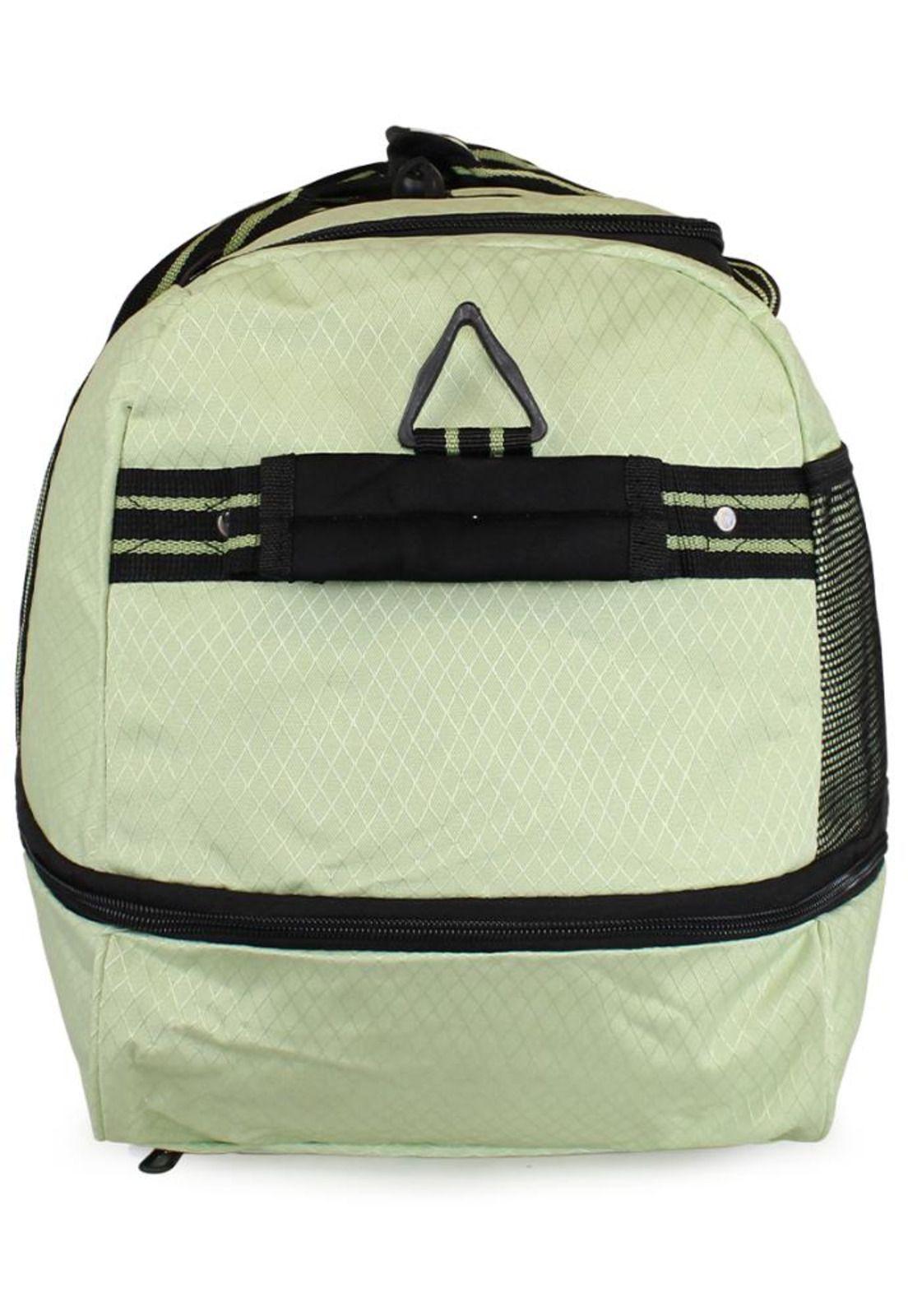 Bolso tipo Mochila con ruedas Challenger verde-8