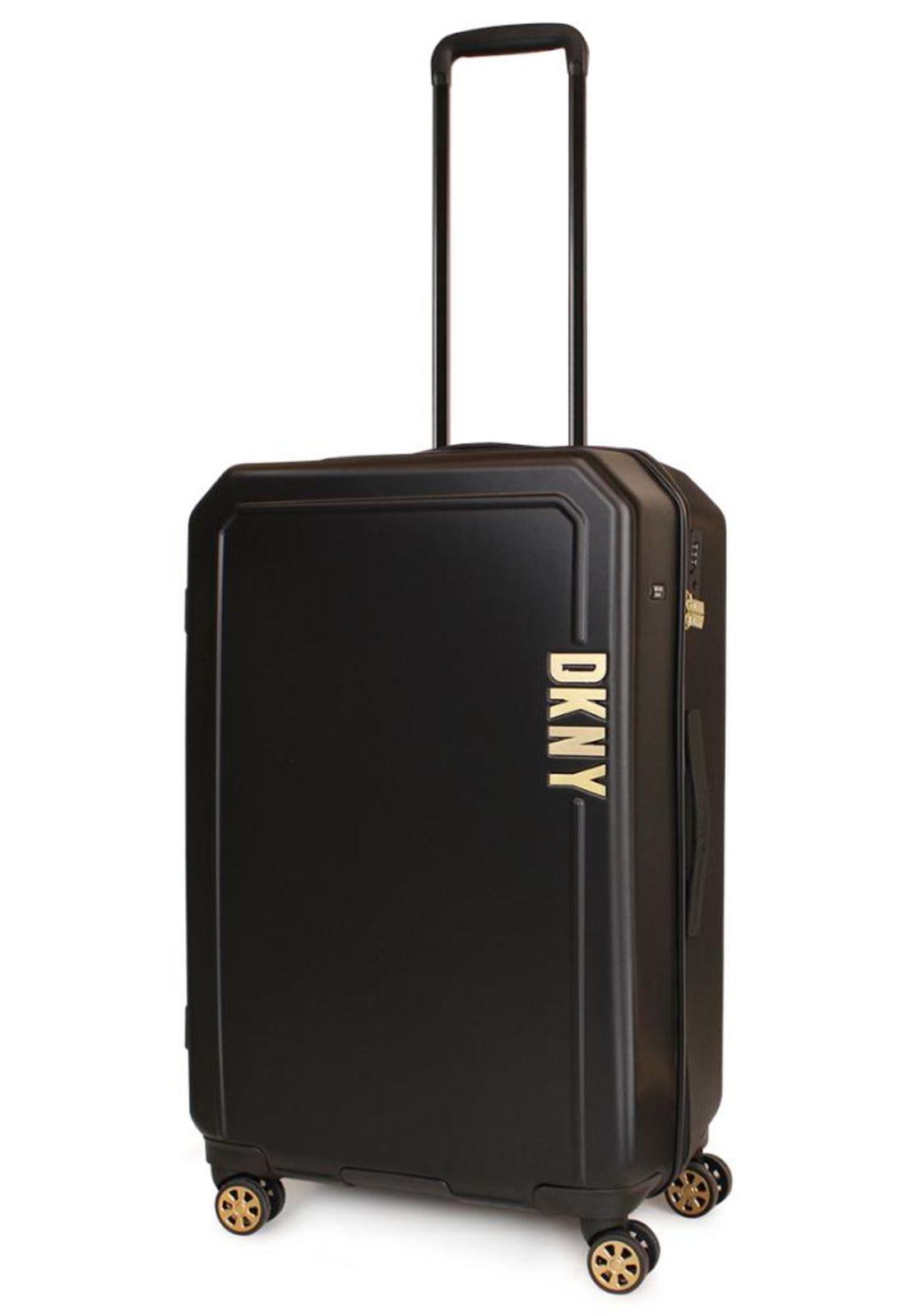 Maleta Donna Karan mediana CLEAN 20kg negra DKNY-6
