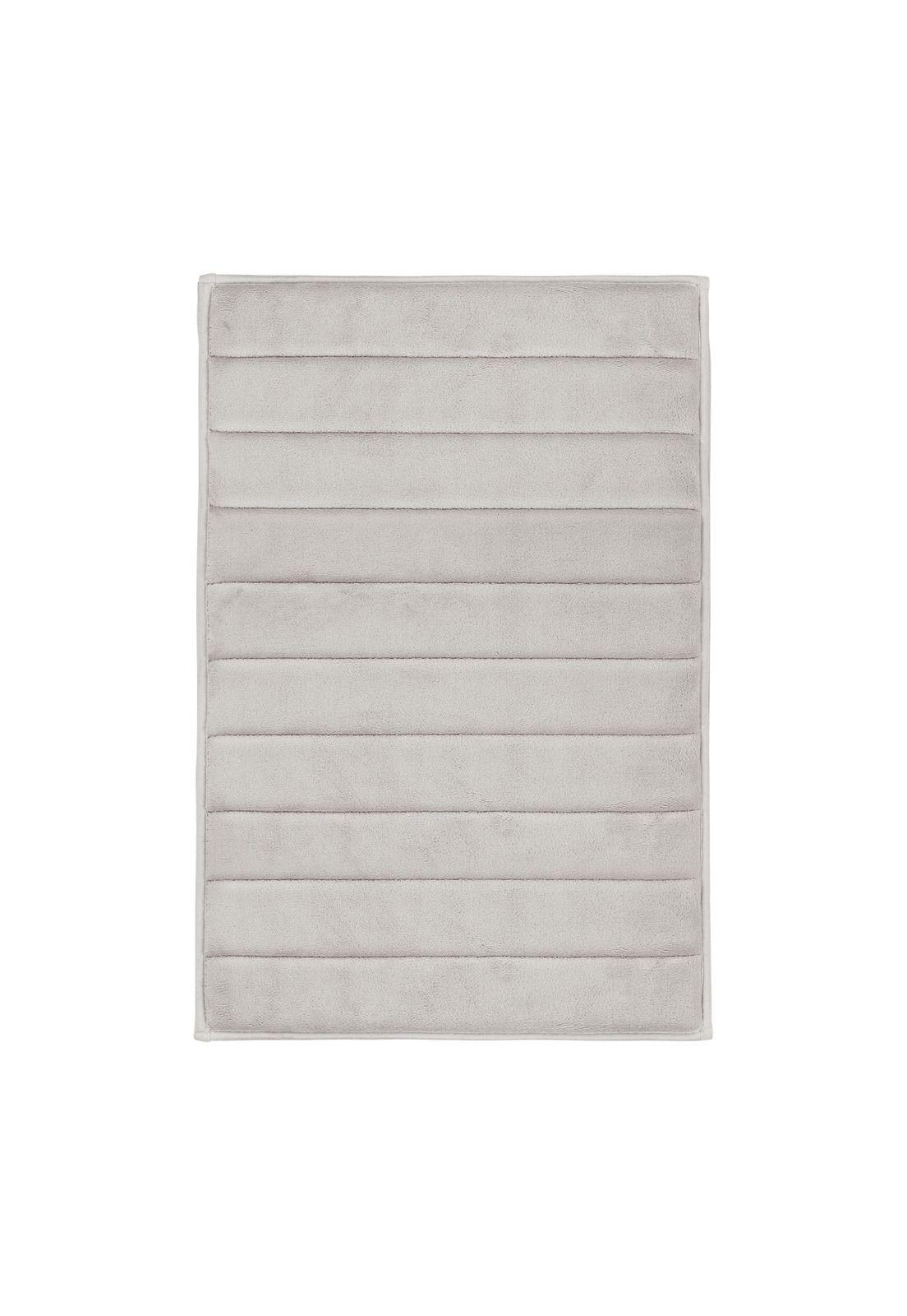 Alfombra de baño Nautica 50x80cm ultra coralina suave gris-5