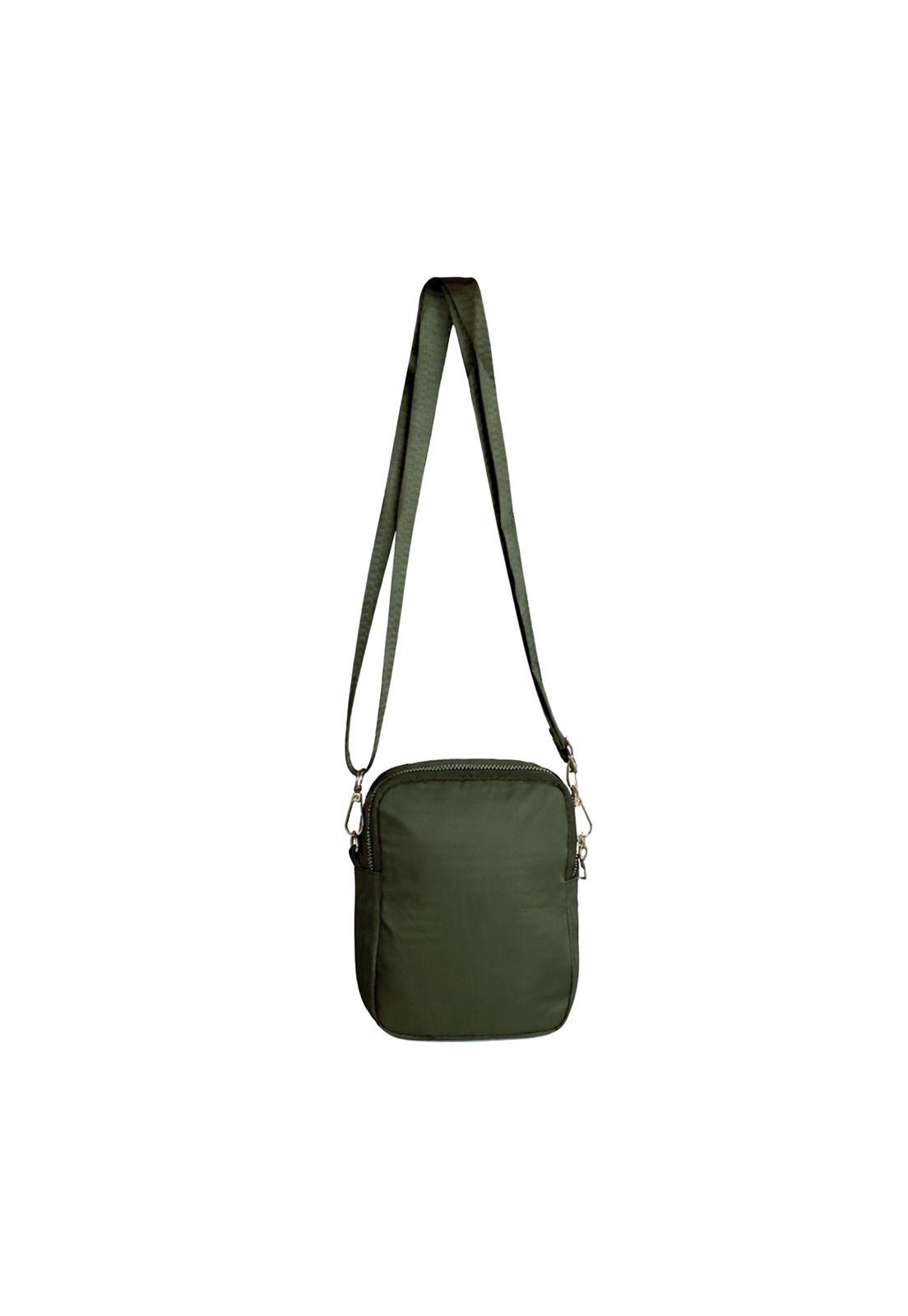 Cartera bandolera Isa verde Anabella Sachi-3