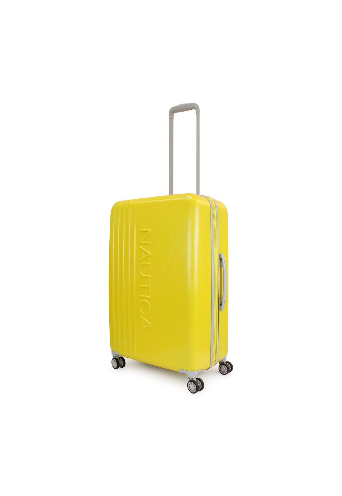 Pack 2 maletas M+L Nautica Summer 20k y 23k amarillo-3