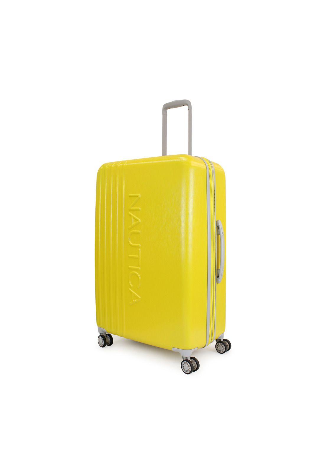 Pack 2 maletas M+L Nautica Summer 20k y 23k amarillo-4