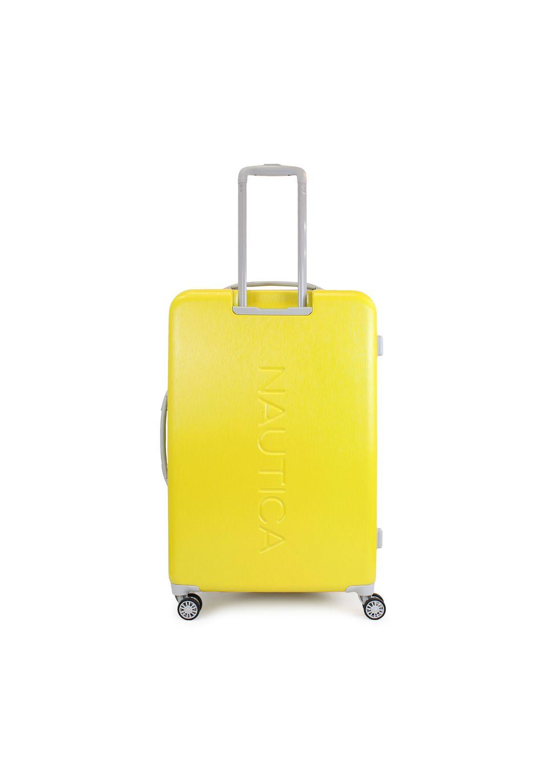 Pack 2 maletas M+L Nautica Summer 20k y 23k amarillo-6