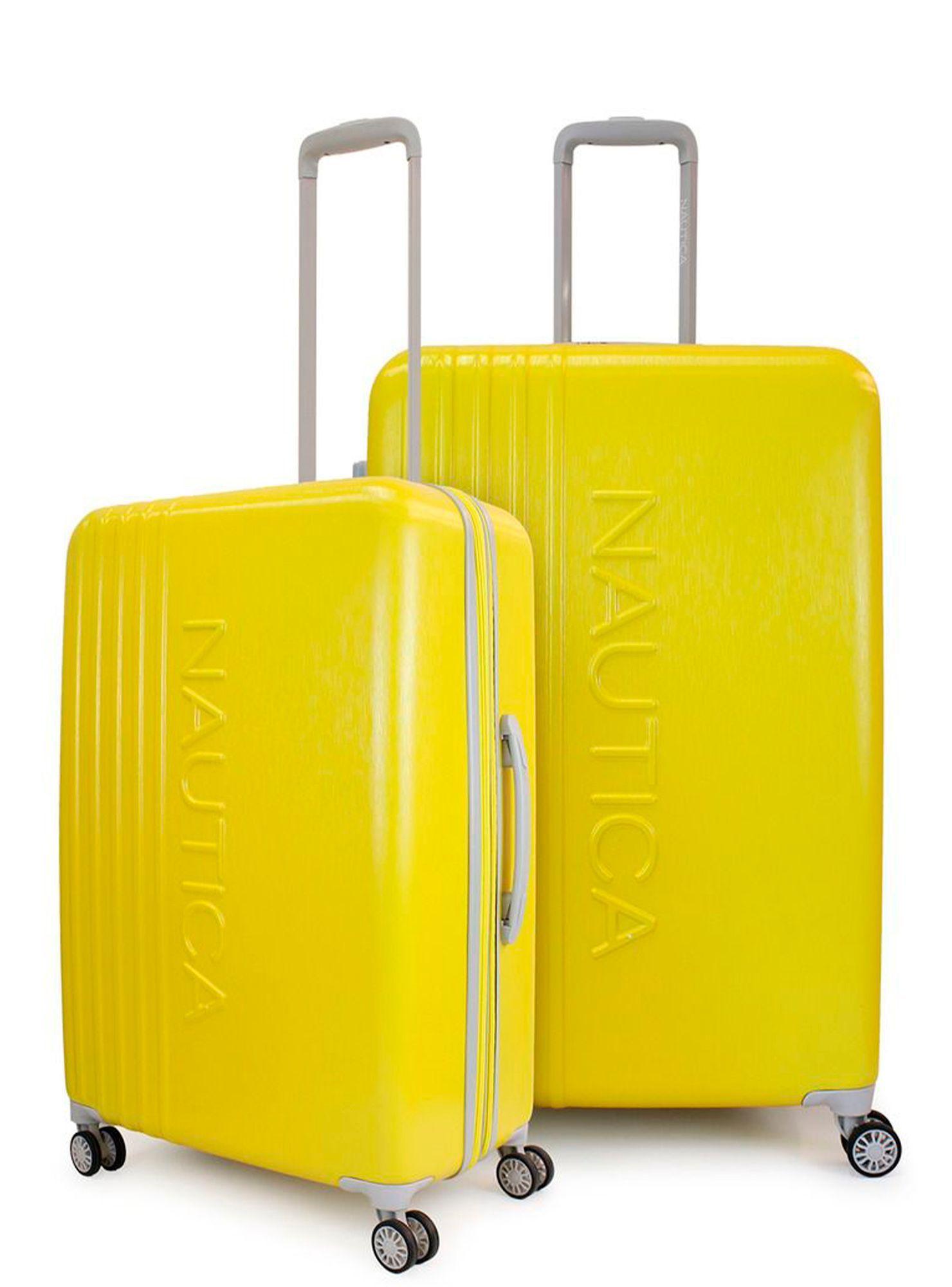 Pack 2 maletas M+L Nautica Summer 20k y 23k amarillo-0