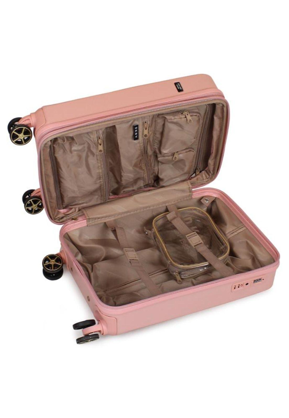 Maleta Donna Karan S de Cabina DENIM 10kg Pink DKNY-1