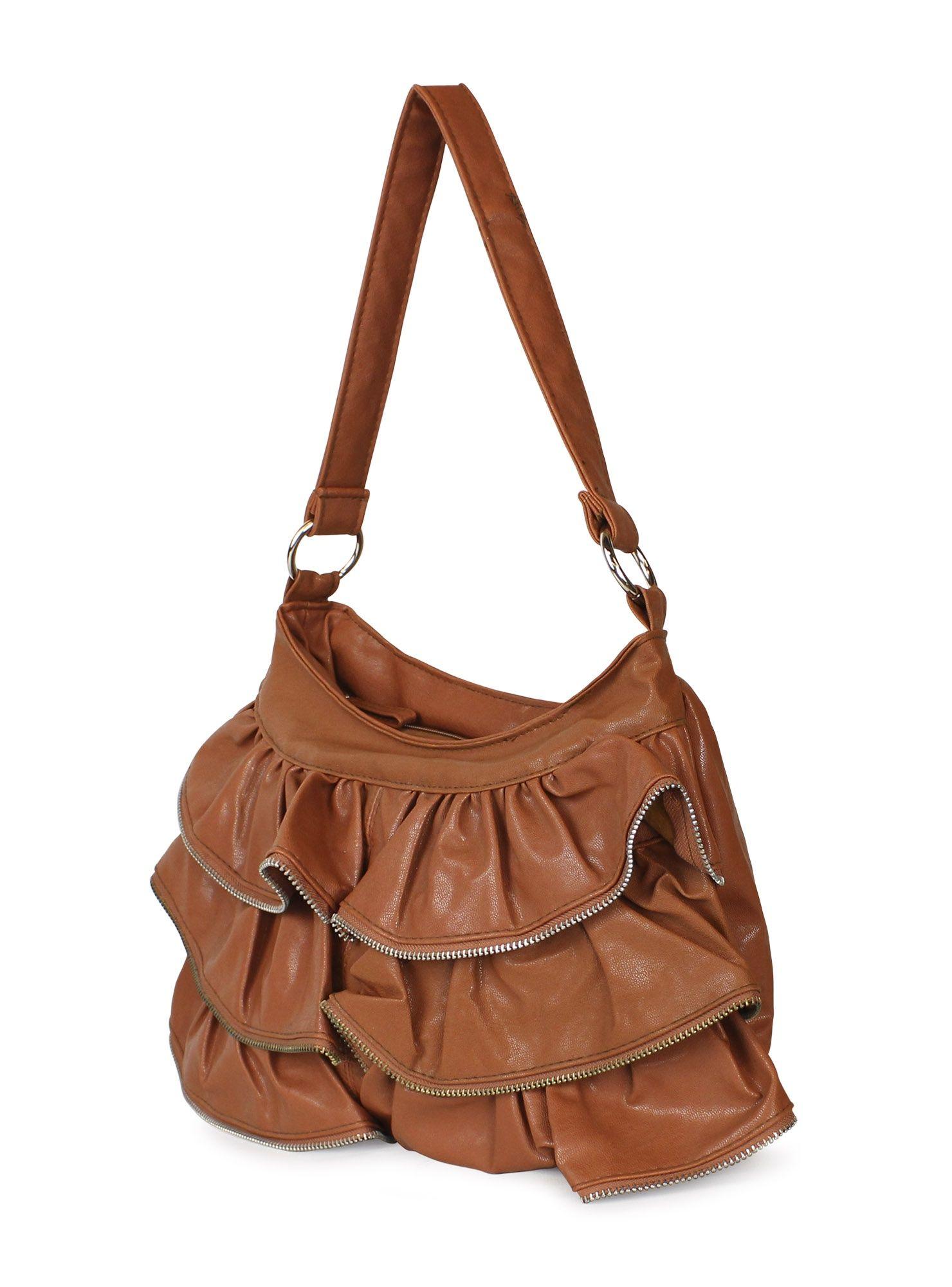 Cartera Lina Camel -1
