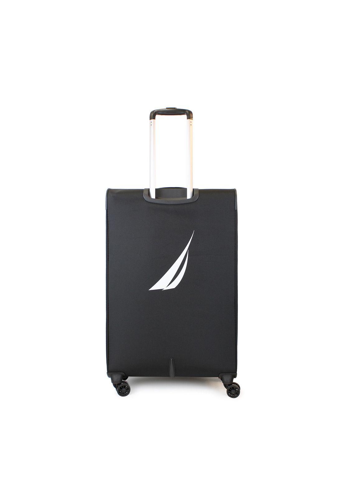 Maleta blanda de tela grande Nautica Munich L 23kg negra-7