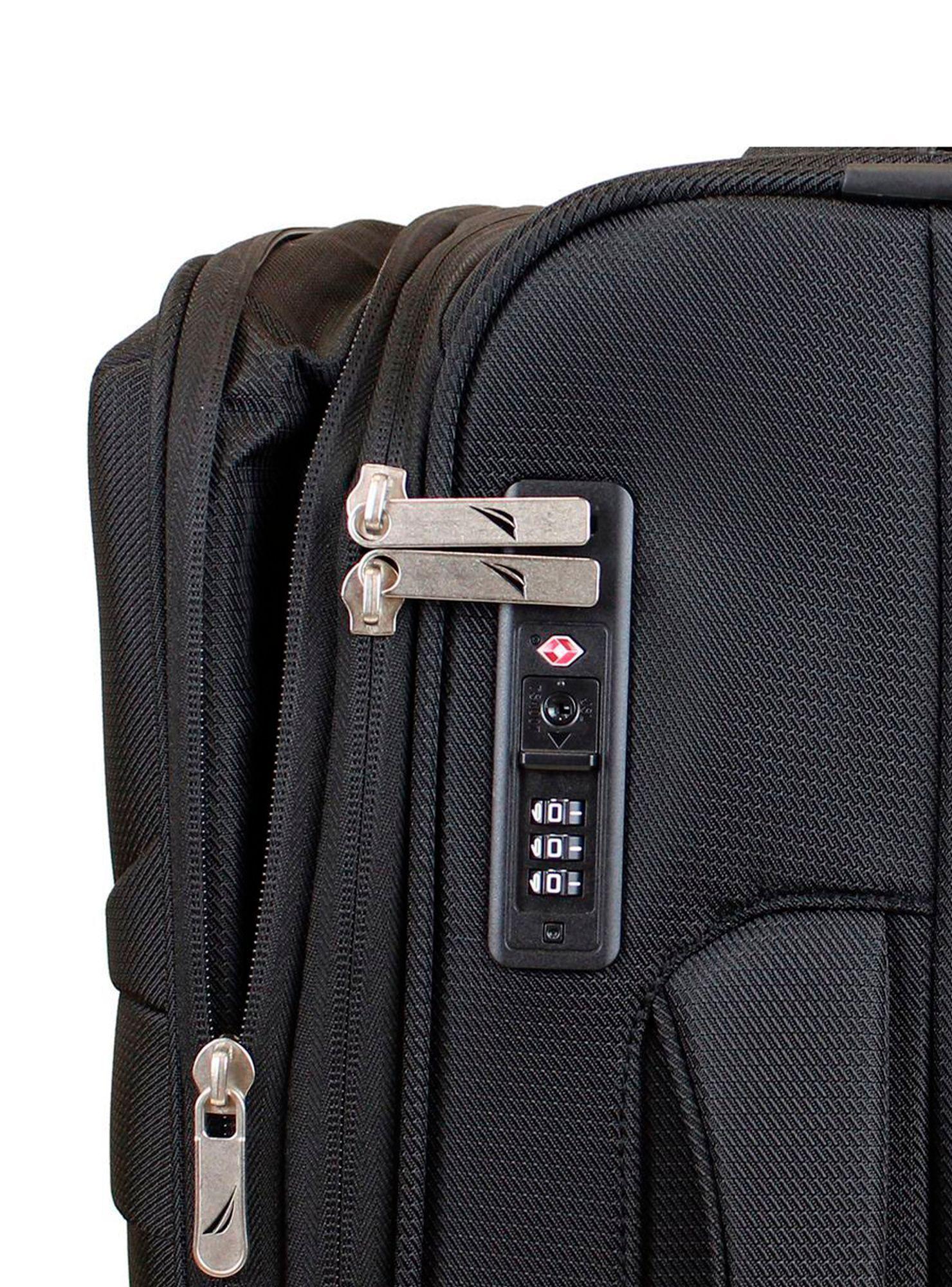 Maleta blanda de tela grande Nautica Munich L 23kg negra-2